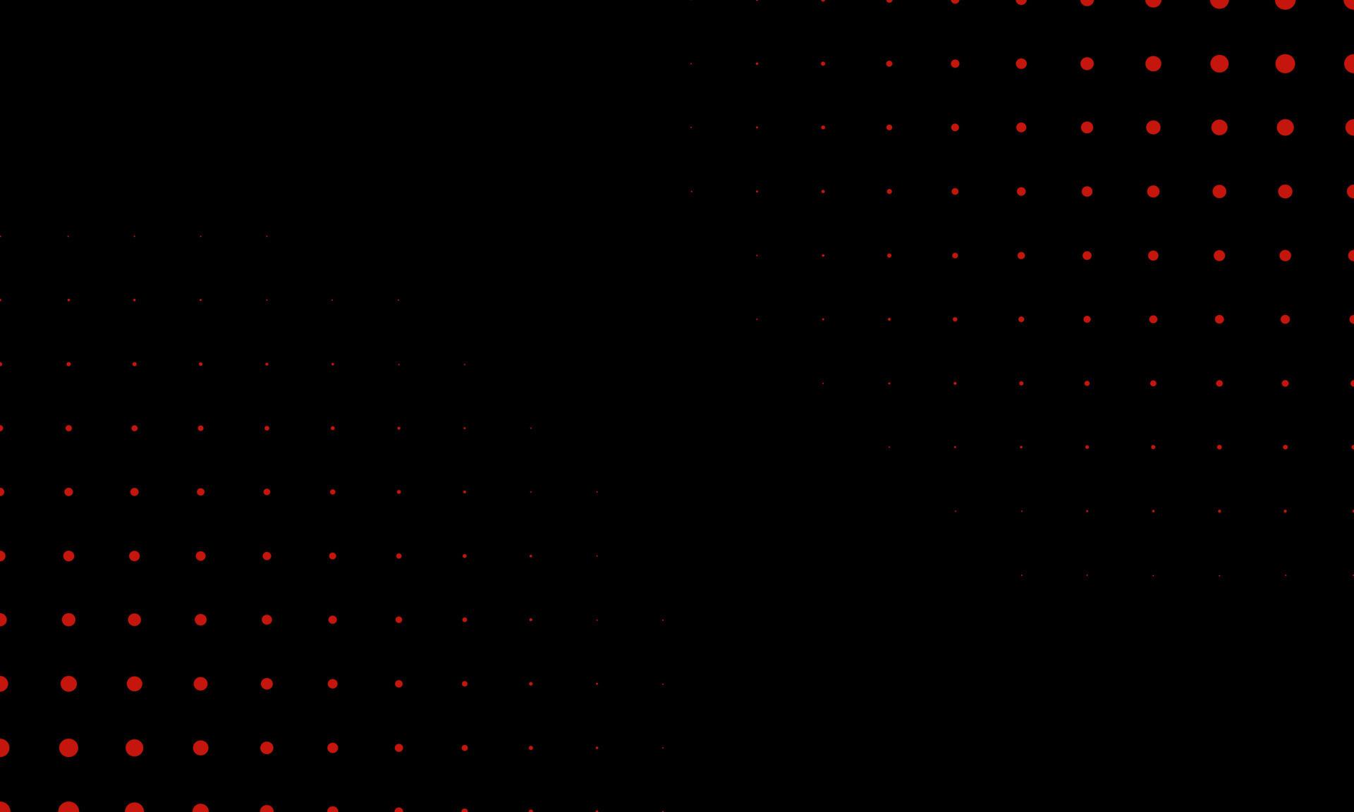 1920x1152 Black and Red Halftone Background. Dotted Creative Modern Wallpaper Design. Half Tone Gradation Abstract Pattern. Half Tone Retro Luxury Style Bright Effect Banner. Vector Illustration