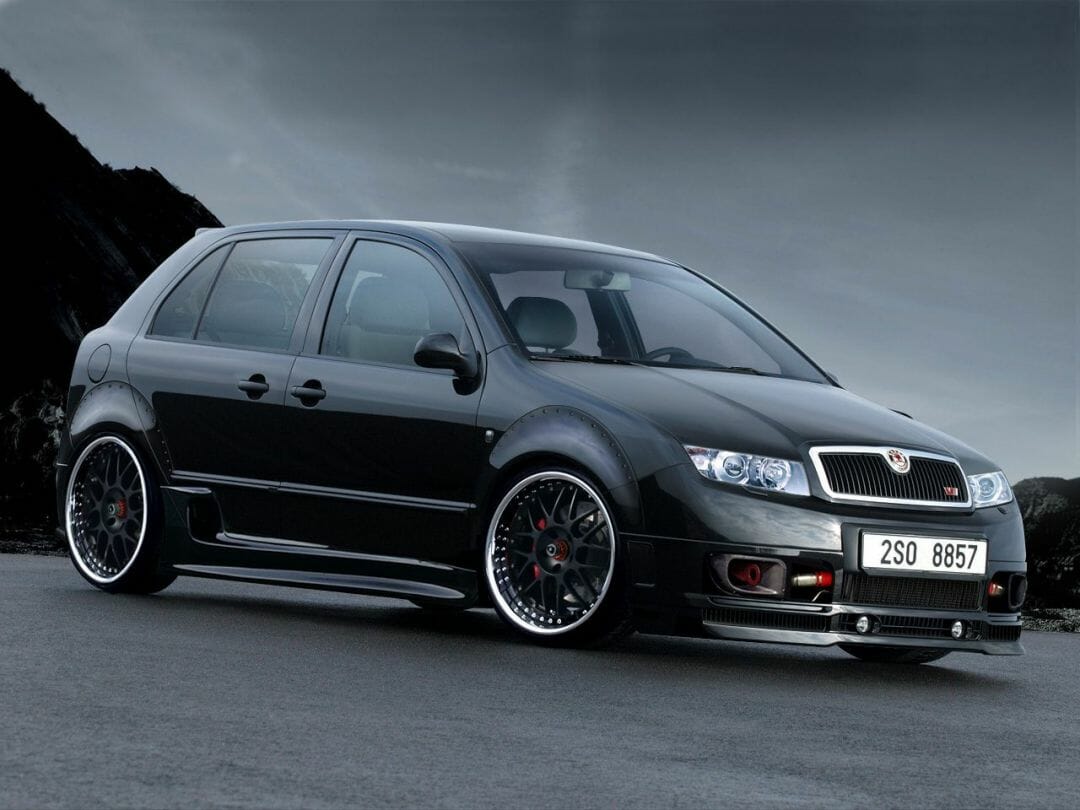 1080x810 Black Skoda Fabia Wallpaper. Fabia rs. Skoda fabia, Car (2022)