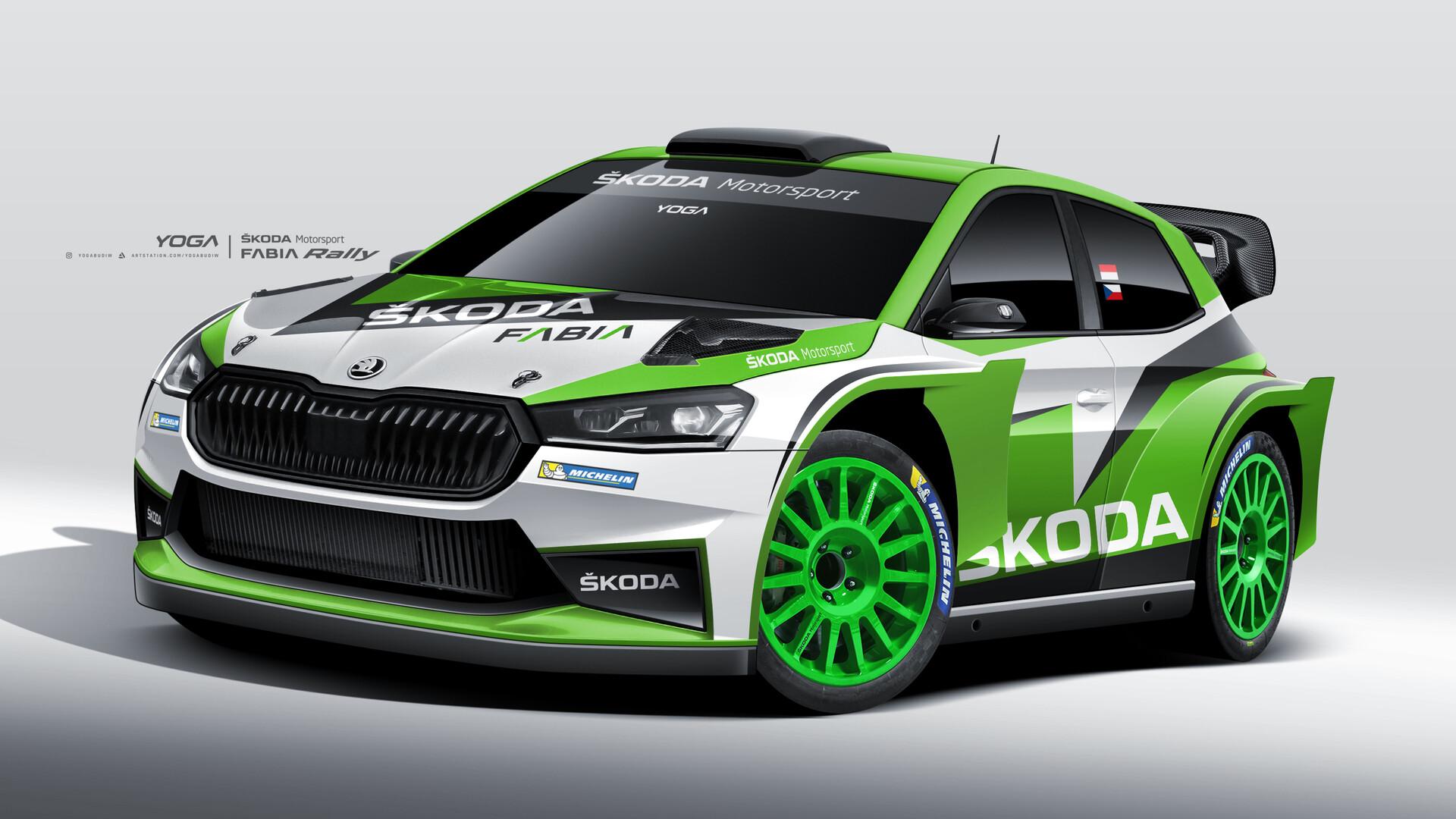 1920x1080 2021 Škoda Fabia Rally