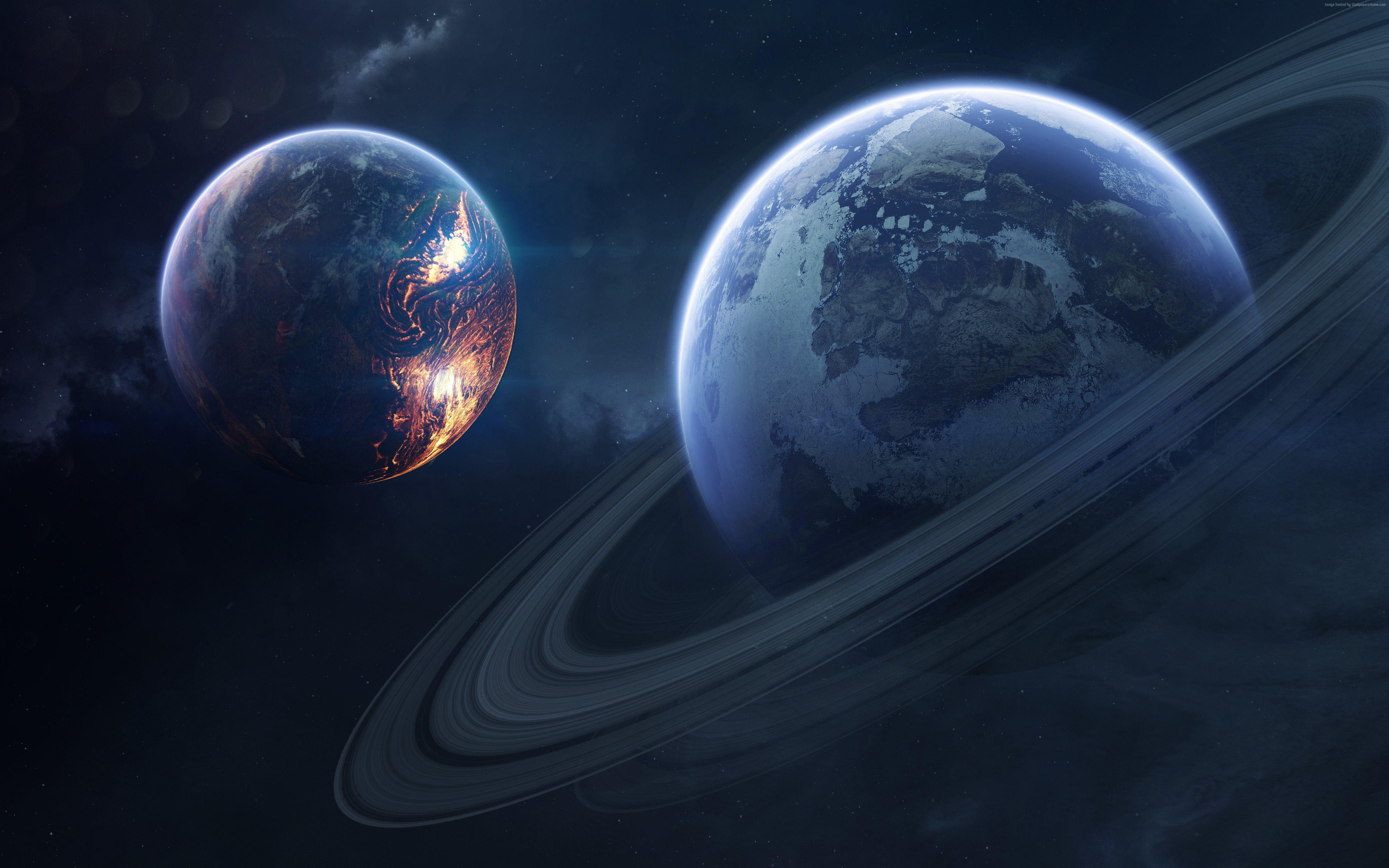 5200x3250 Saturn Planet 4k Wallpaper