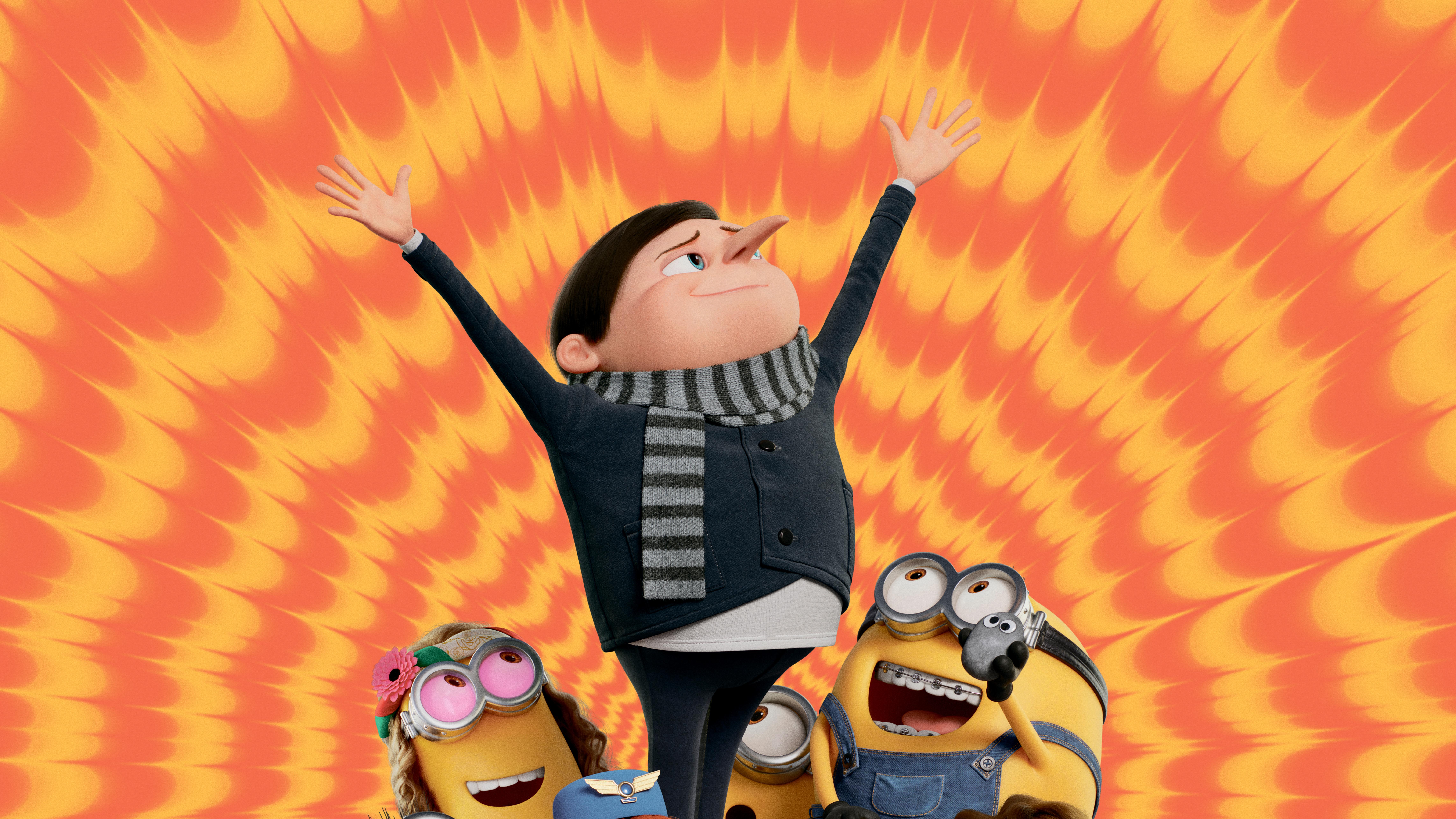 9140x5141 Minions: The Rise of Gru HD Wallpaper and Background