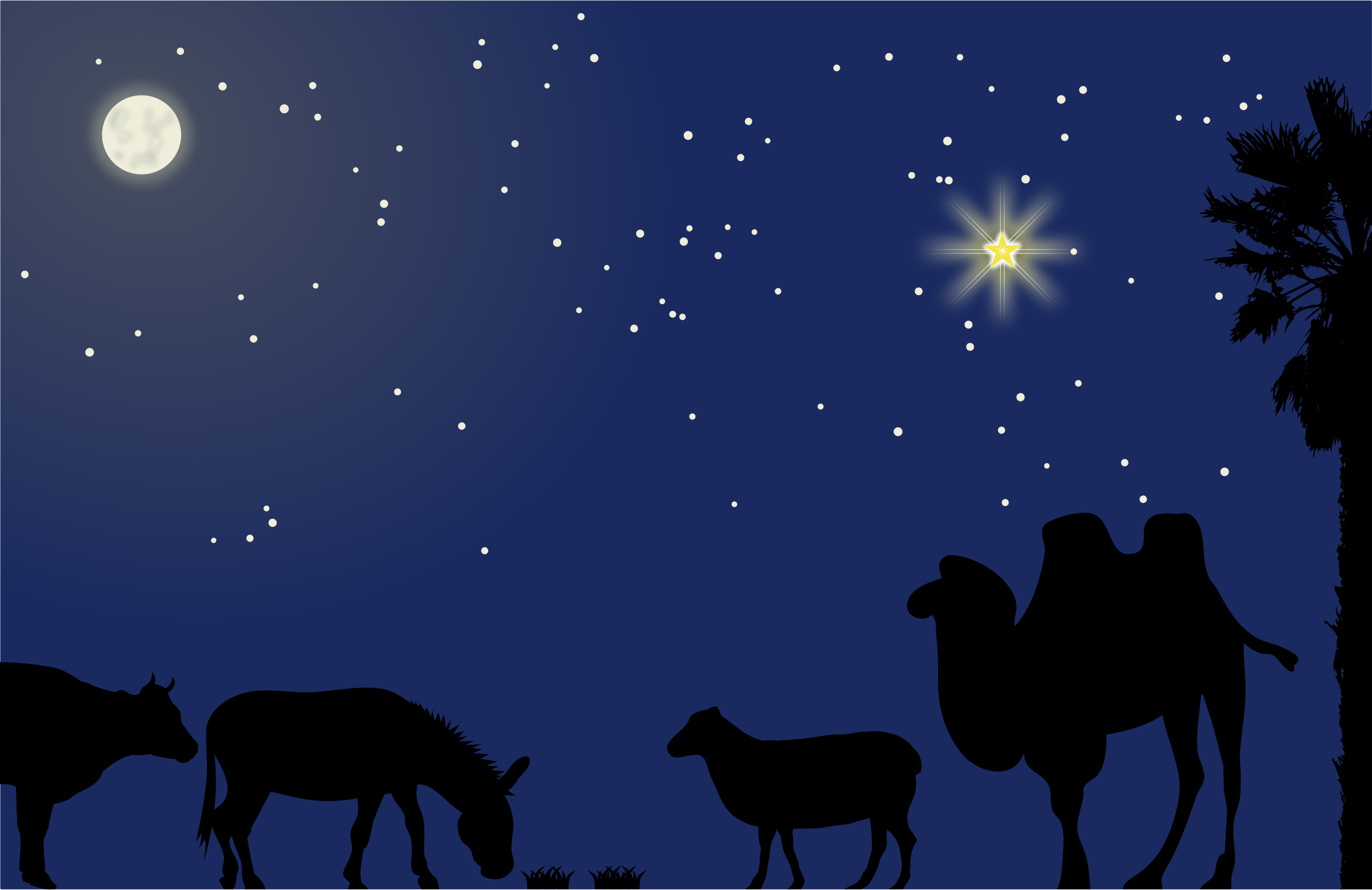 Christmas Nativity Ppt Background