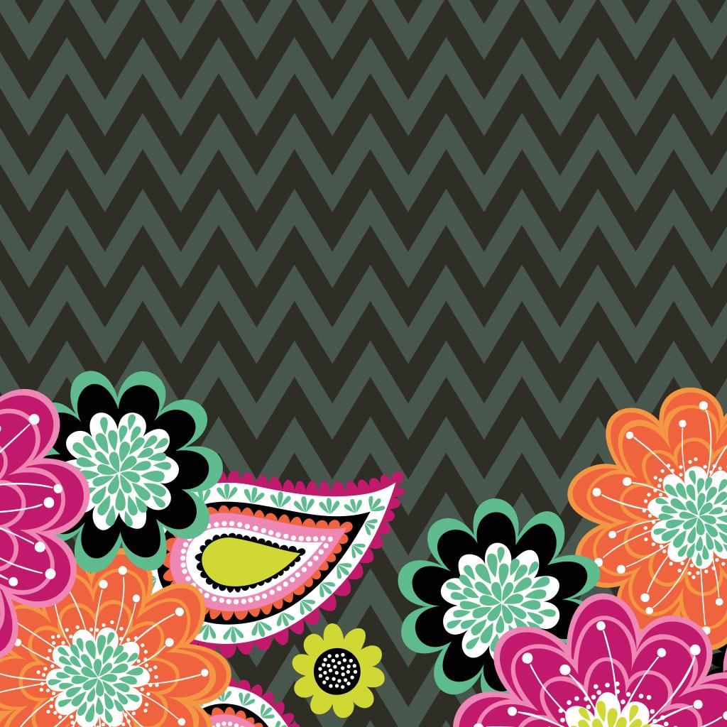 1024x1024 Vera Bradley iPhone Wallpaper