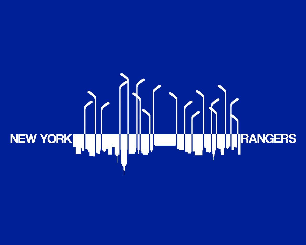 1280x1024 A wallpaper I made about the New York Rangers stick salute after