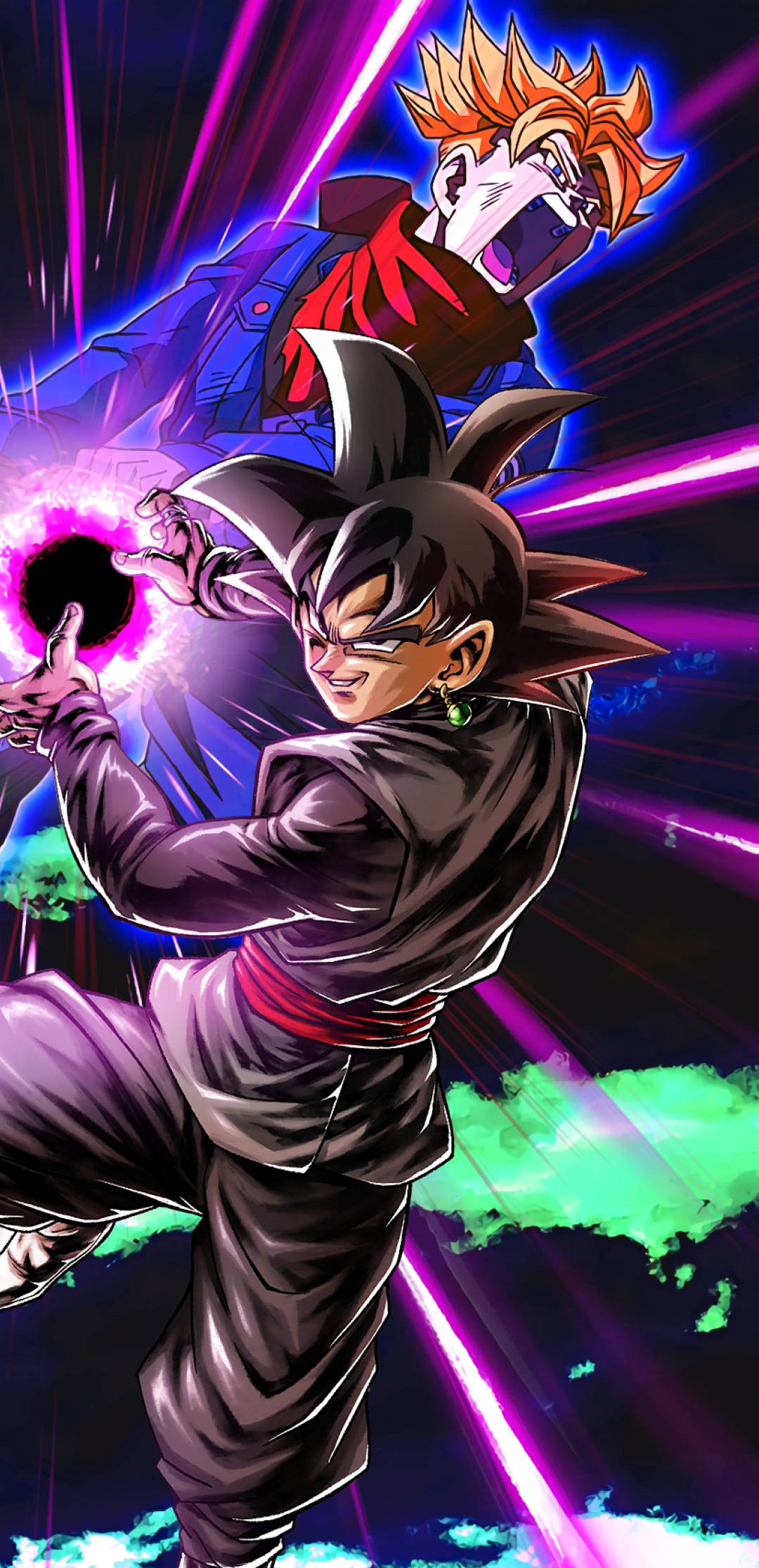 1080x2232 Black Goku & Trunks Dragon Ball Super 1080x2232 Resolution Wallpaper, HD Anime 4K Wallpaper, Image, Photo and Background