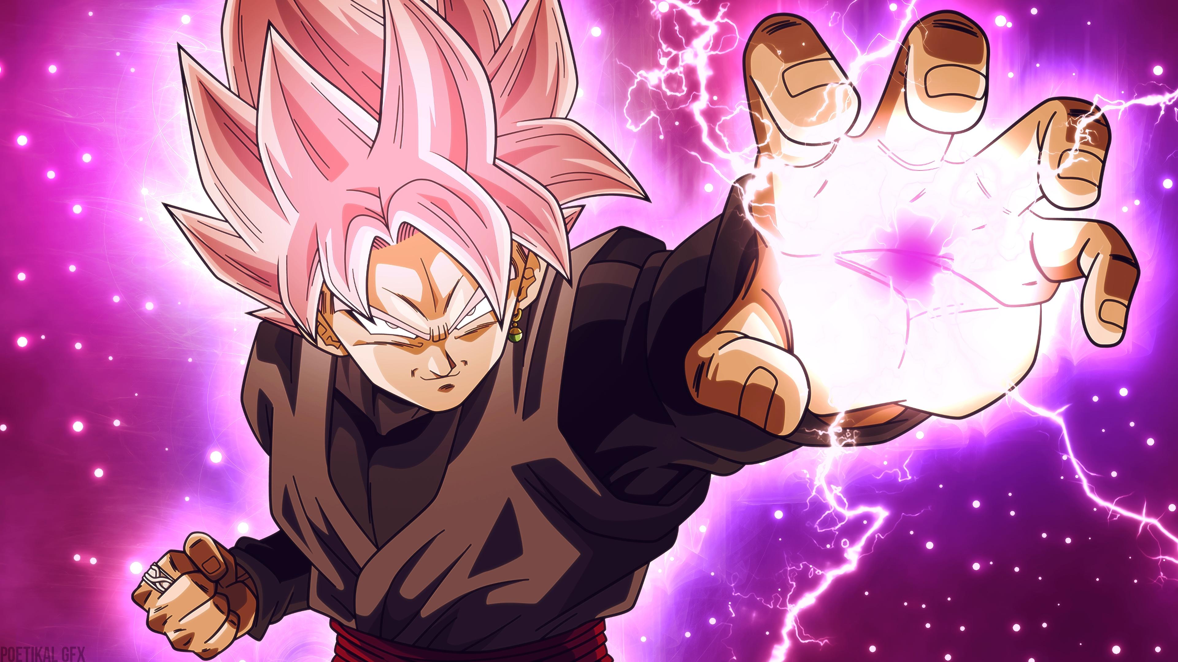 3840x2160 Goku Black BALL SUPER Anime Image Board