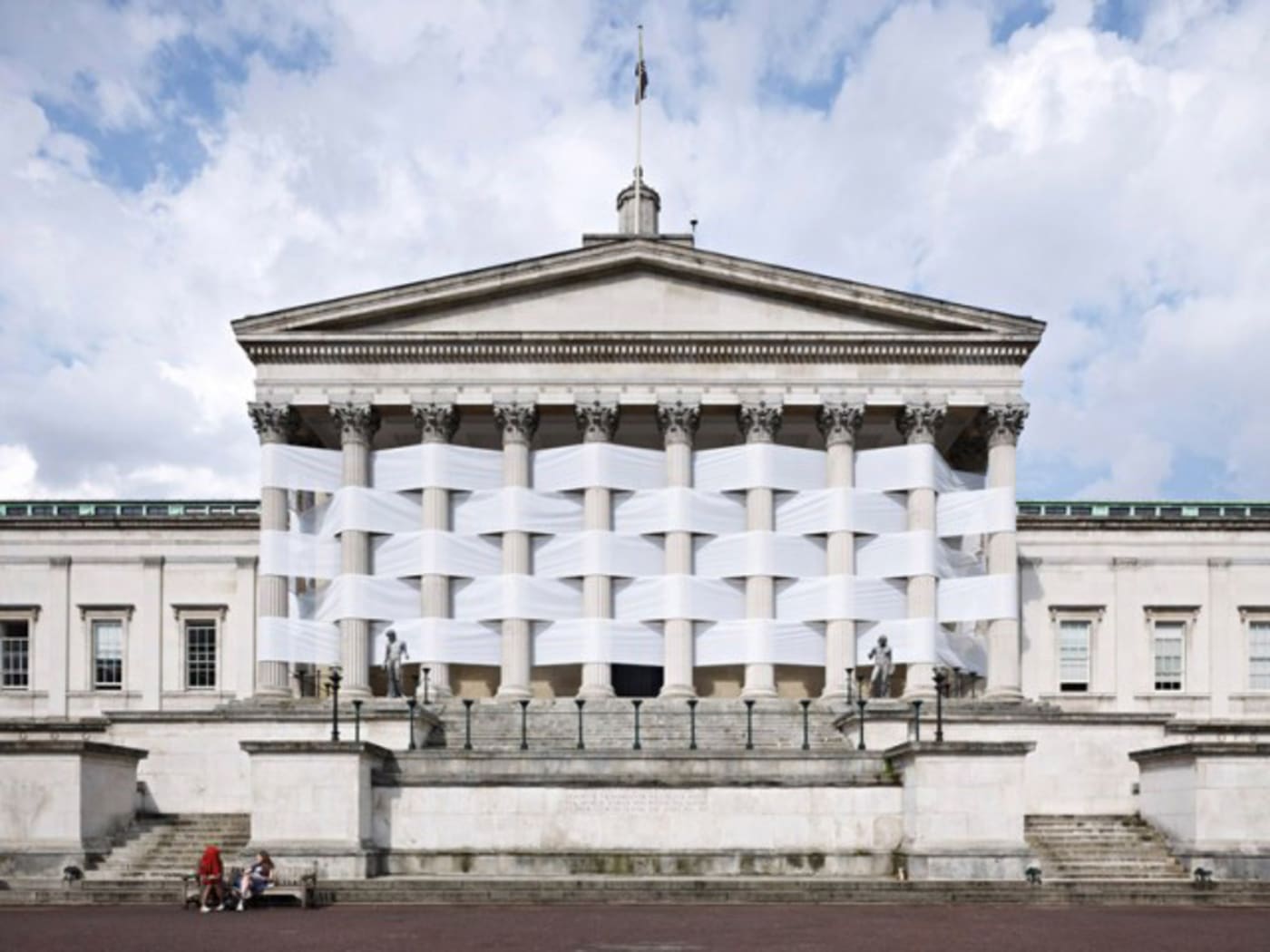 1400x1050 The Woven Portico Installation At University College London