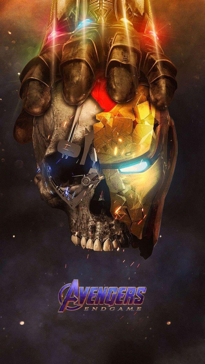 700x1244 Ironman Vs Thanos Endgame IPhone Wallpaper