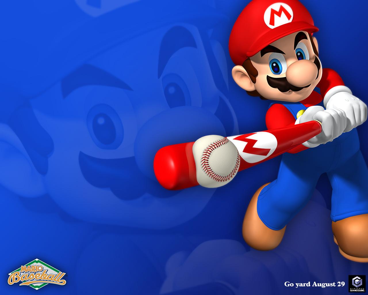 1280x1024 Mario Superstar Baseball Wallpaper