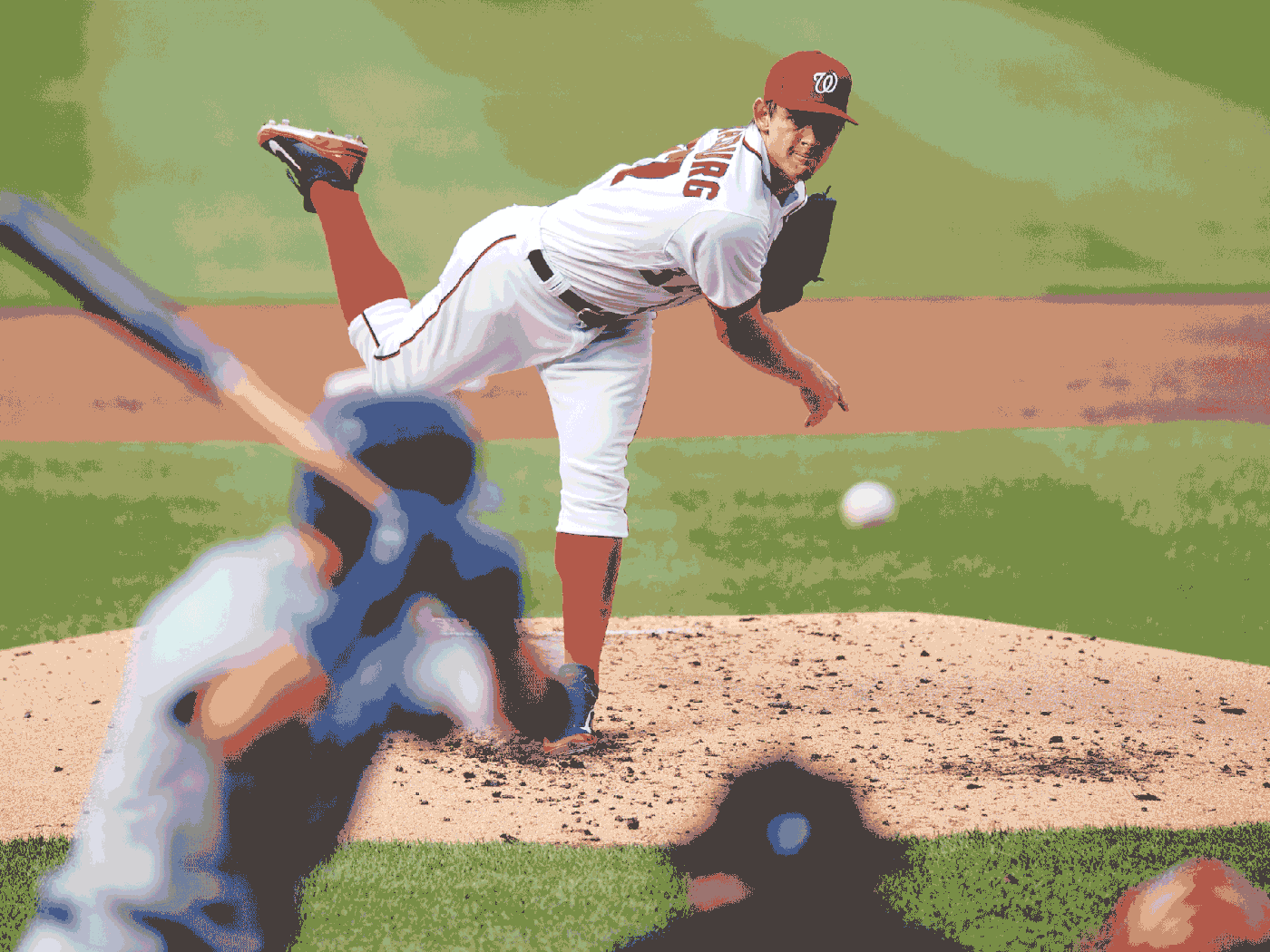 1400x1050 Animated Baseball