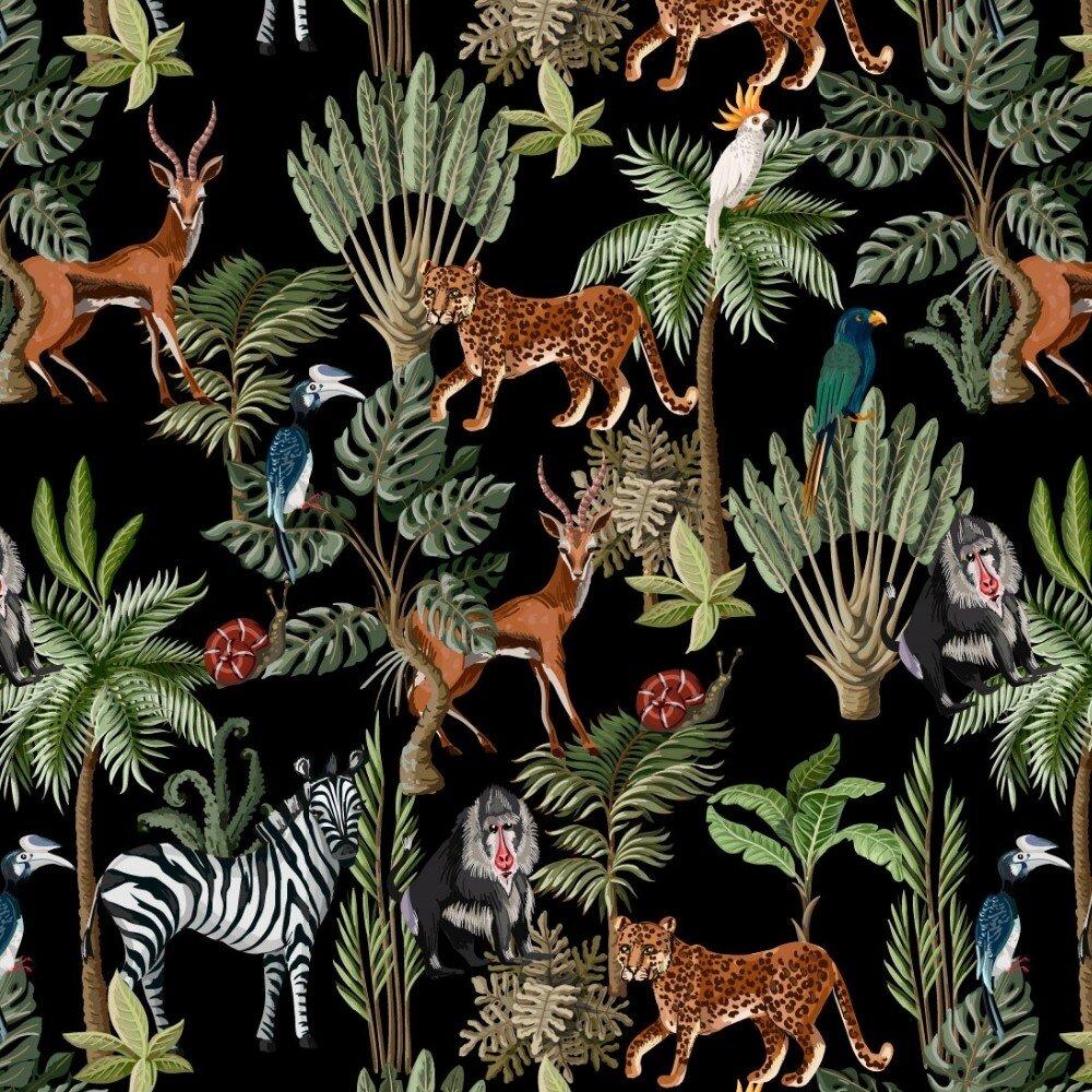 1000x1000 Jungle Theme Wallpaper