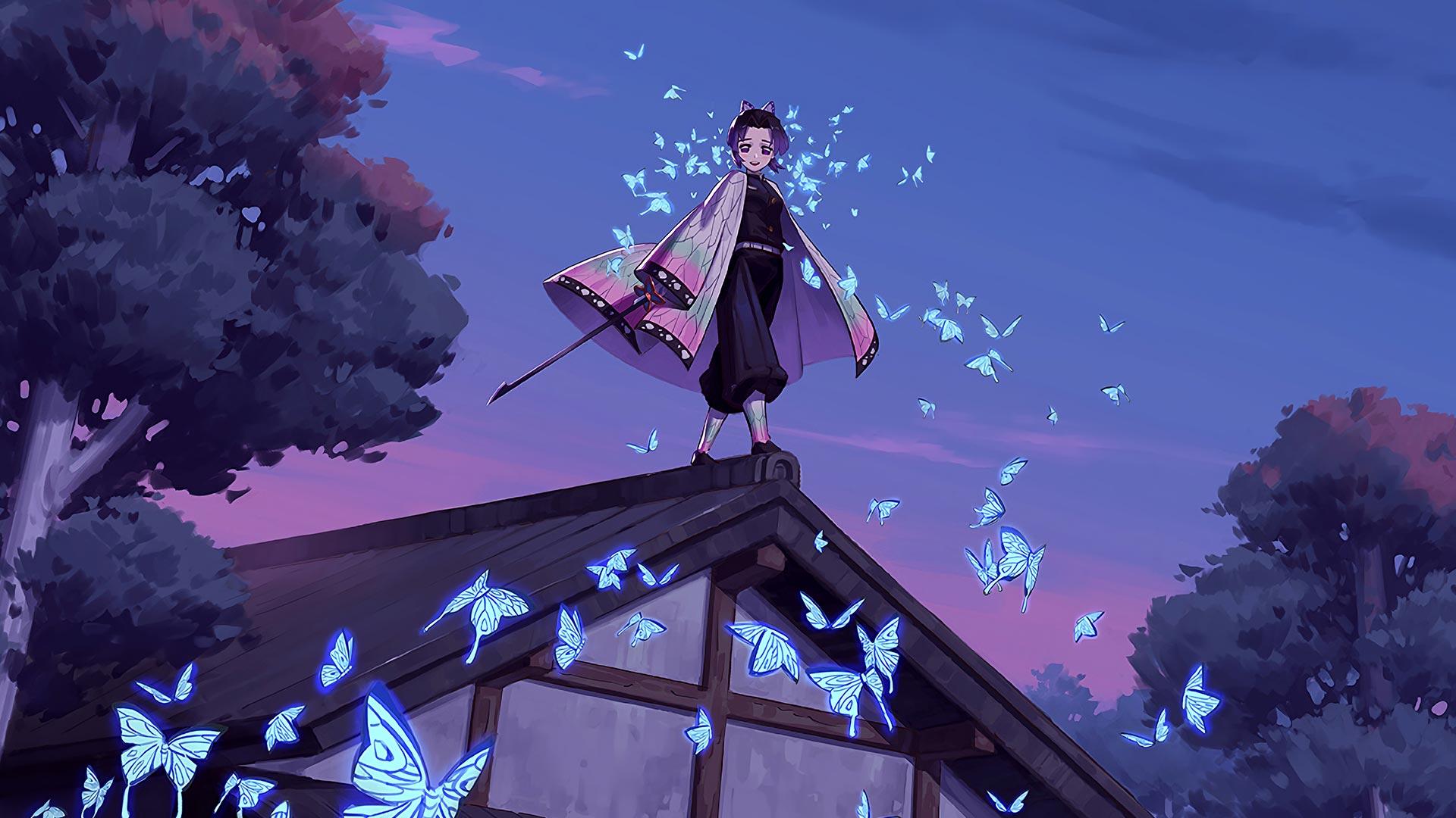 1920x1080 Best HD Shinobu kochou Wallpaper