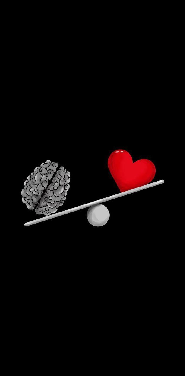 630x1280 Heart vs Mind wallpaper