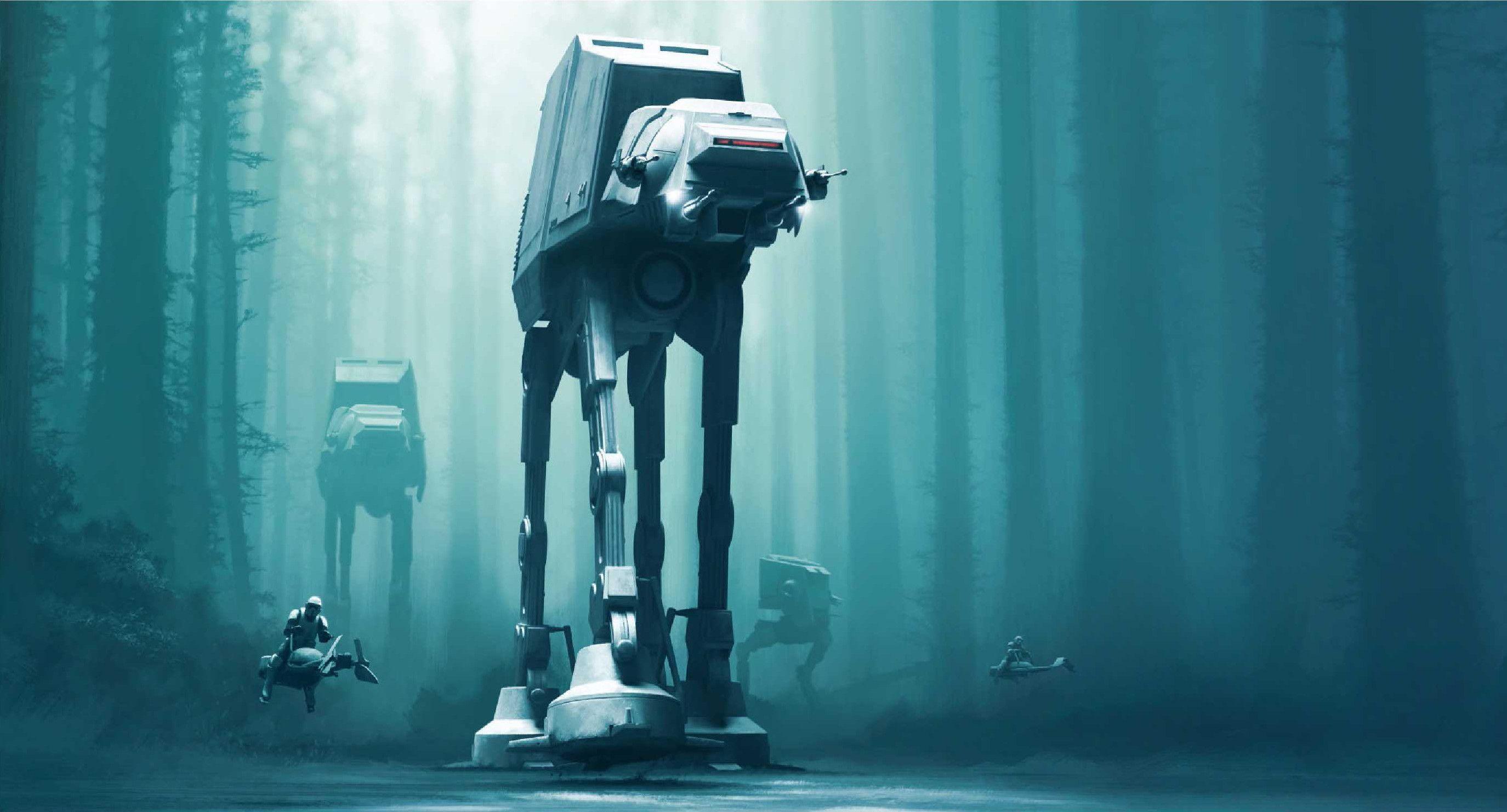 2749x1482 AT AT Walker Wallpaper