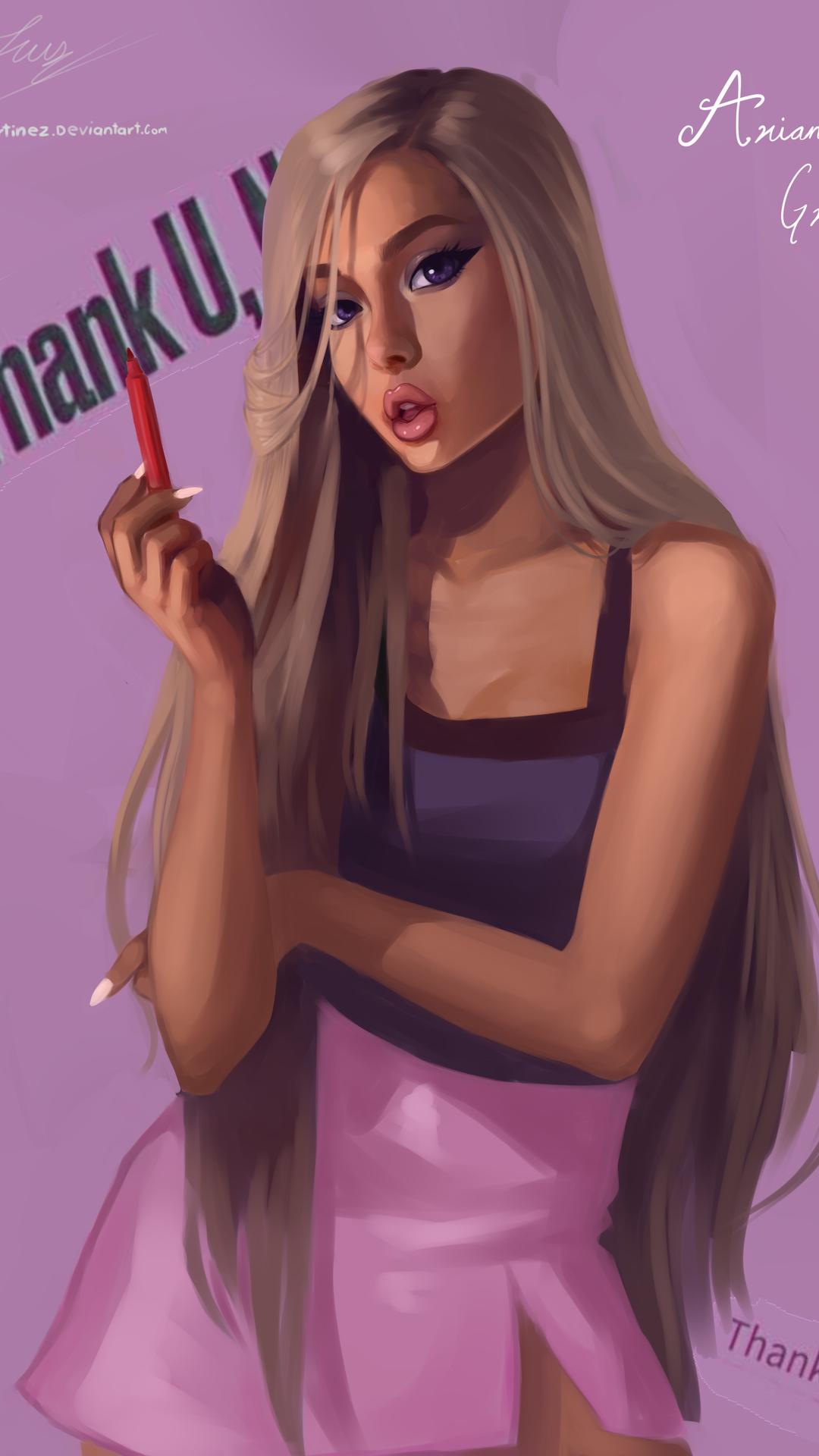 1080x1920 Ariana Grande Fan Art iPhone 6s, 6 Plus, Pixel xl , One Plus 3t, 5 HD 4k Wallpaper, Image, Background, Photo and Picture