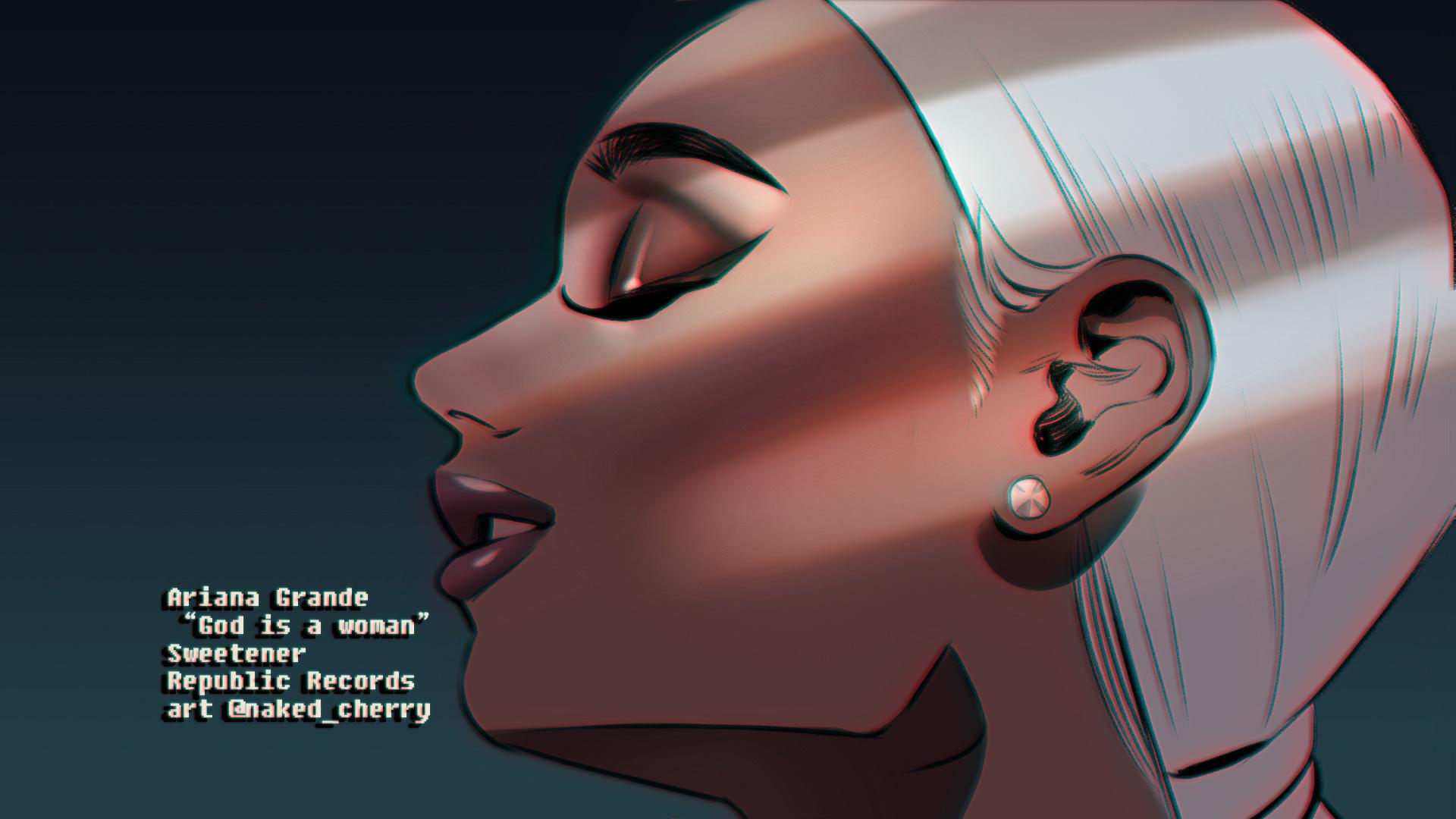 1920x1080 Fan Made Animation For Ariana Grande