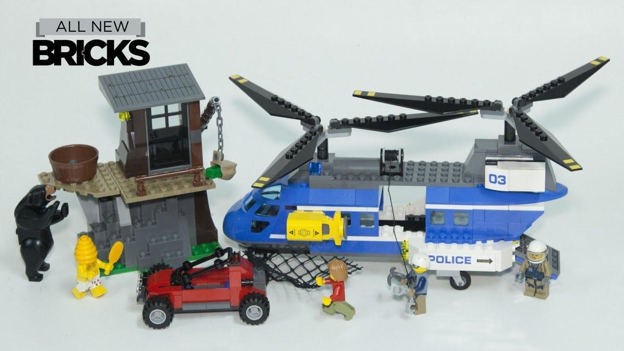 1280x720 Lego City Mountain Police Helicopter