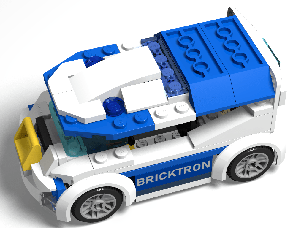 1024x768 Lego City: Police Minivan • Dorian Bricktron