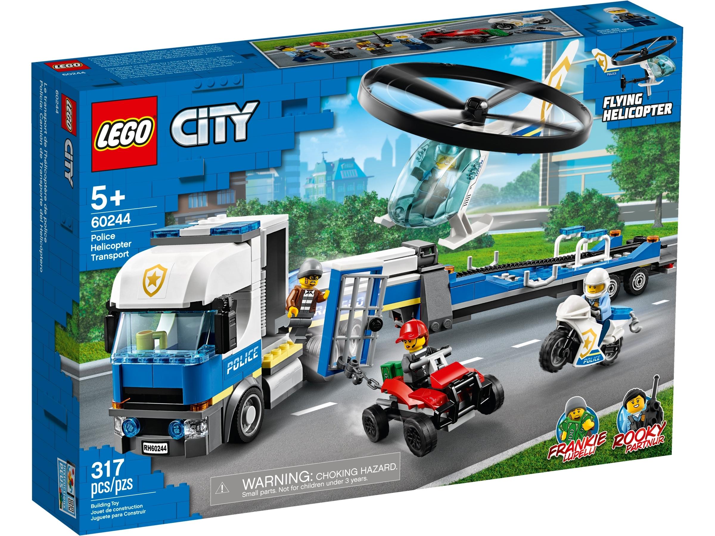 2400x1800 Police Helicopter Transport 60244. City. Buy online at the Official LEGO® Shop US