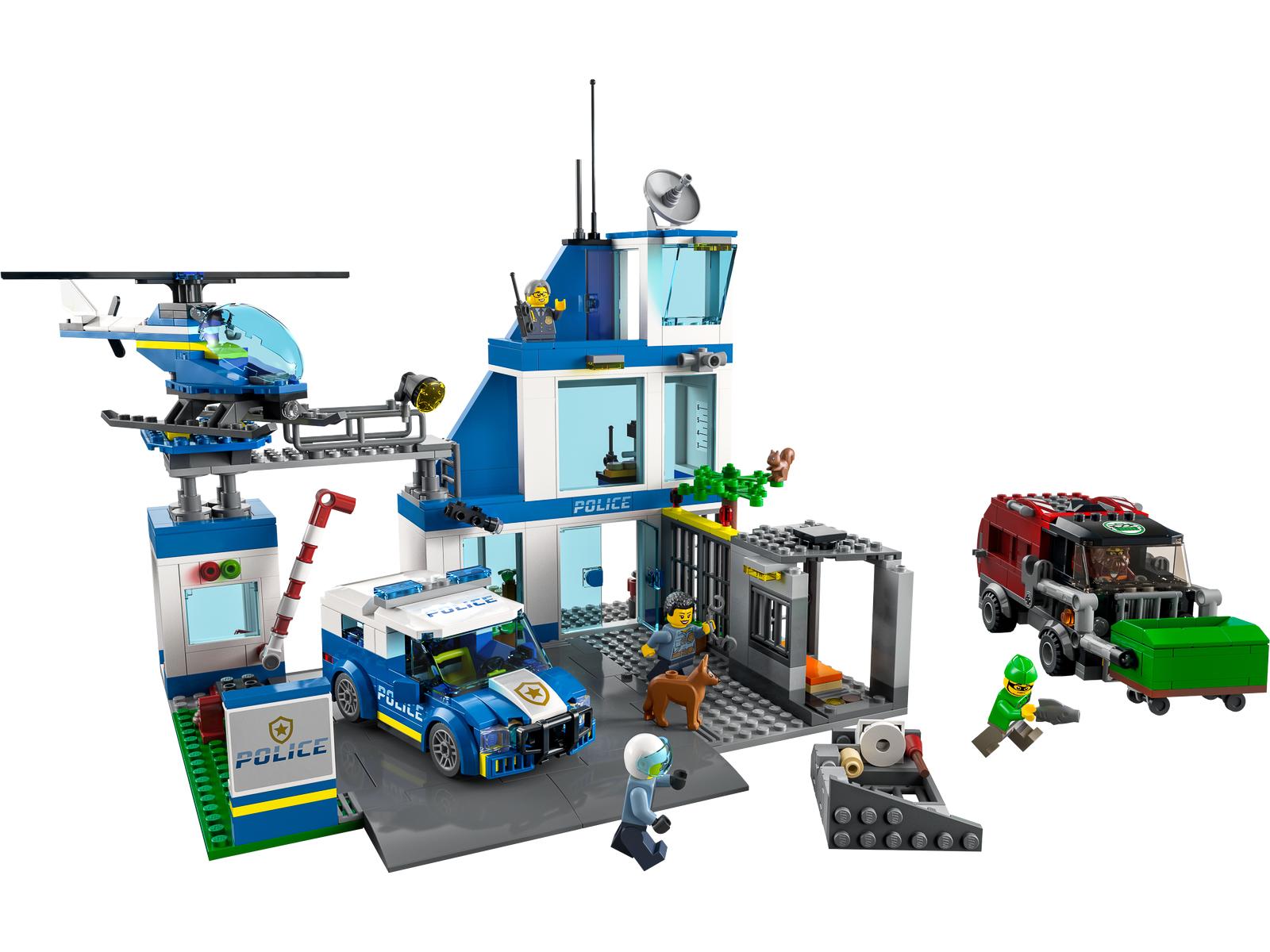 1600x1200 LEGO City 2022 60316 Police Station (3) Brothers Brick. The Brothers Brick