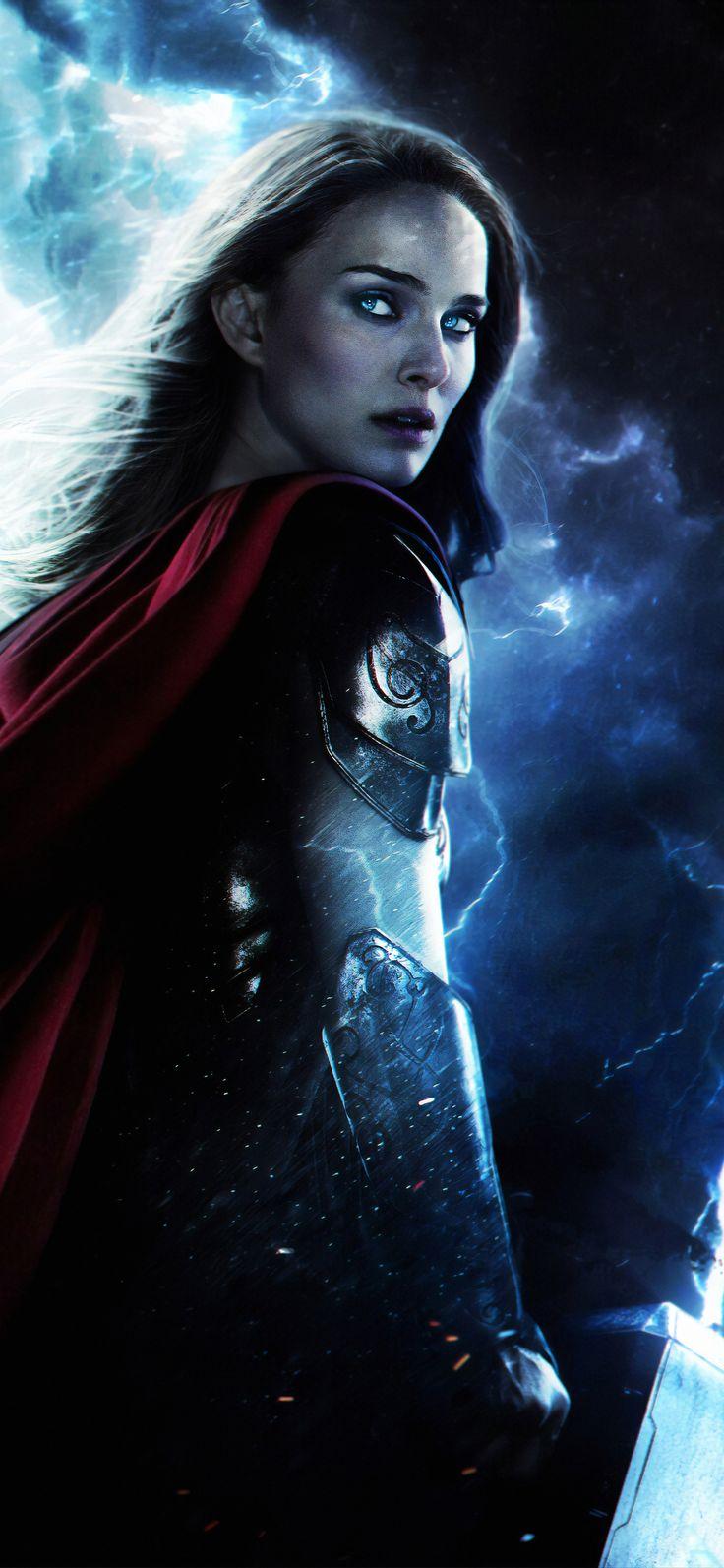 736x1593 Thor Love And Thunder 2021 Jane Foster Wallpaper