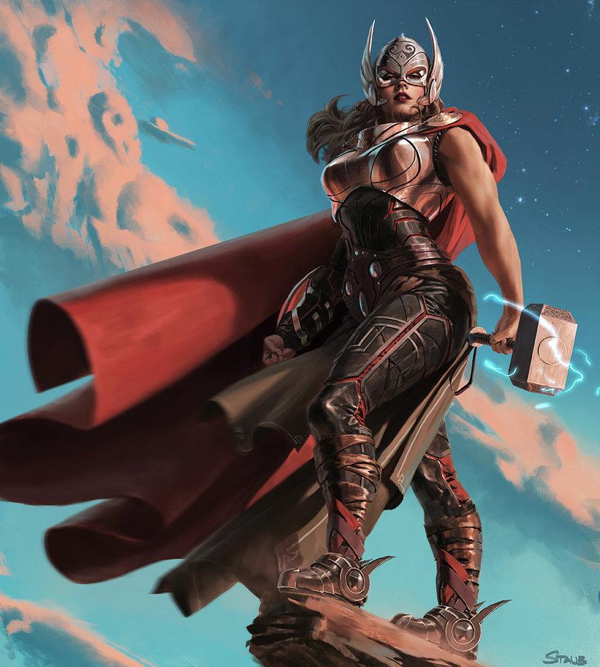 848x943 Art Love: Thor. Girls Read Comics Too