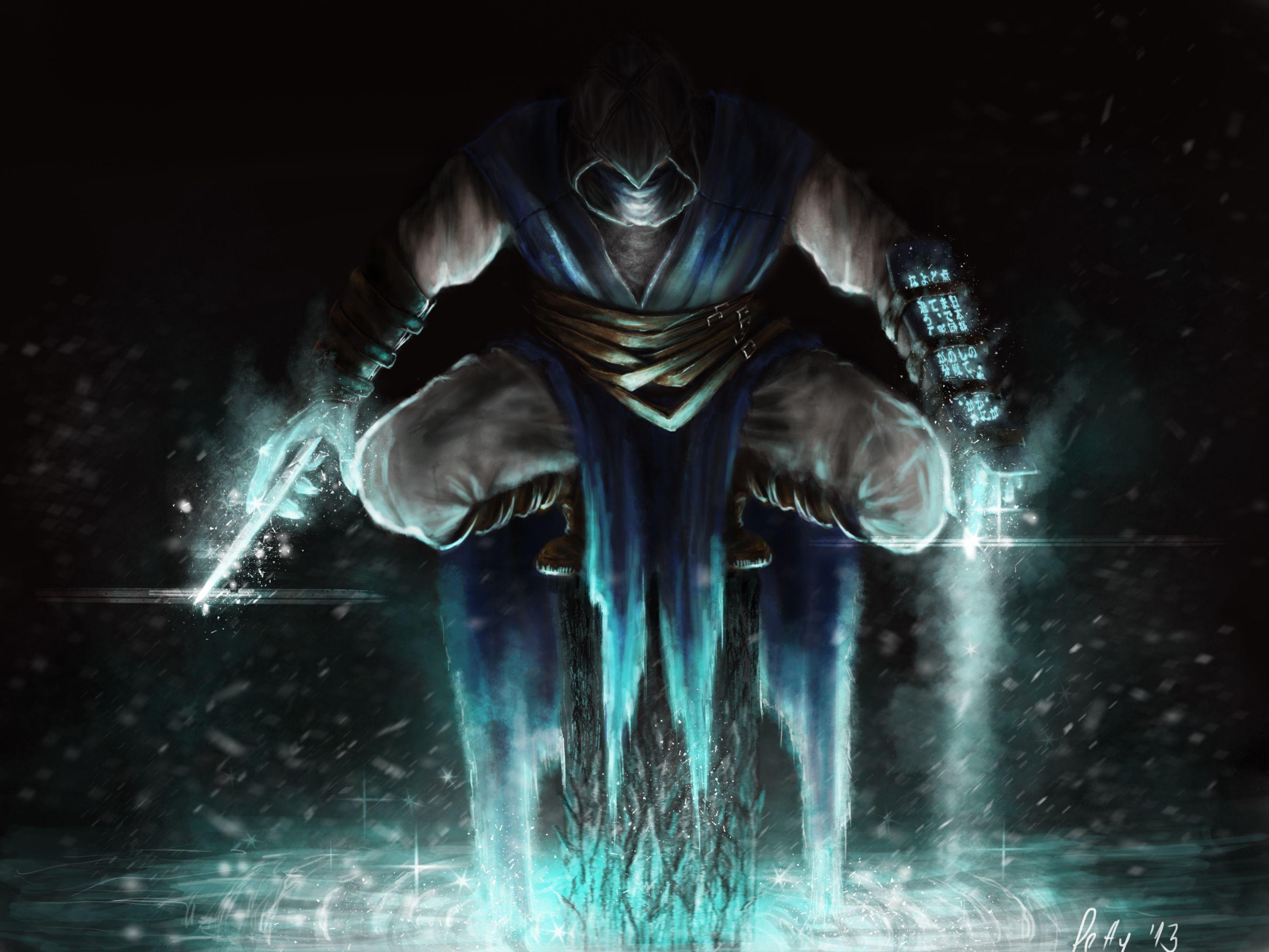 3000x2250 Wallpaper Of Mortal Kombat, Sub Zero, Лед Background Sub Zero Mortal Kombat