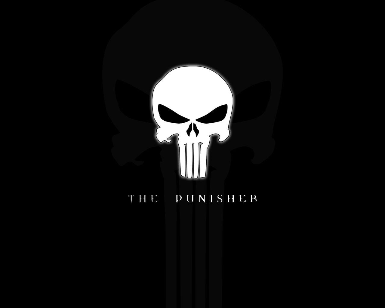 1280x1024 The Punisher Skull Logo HD Wallpaper Download Free Wallpaper In HD