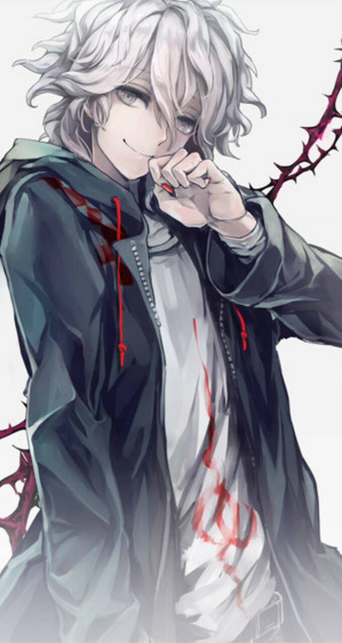 680x1280 White hair, wallpaper and fanart anime on