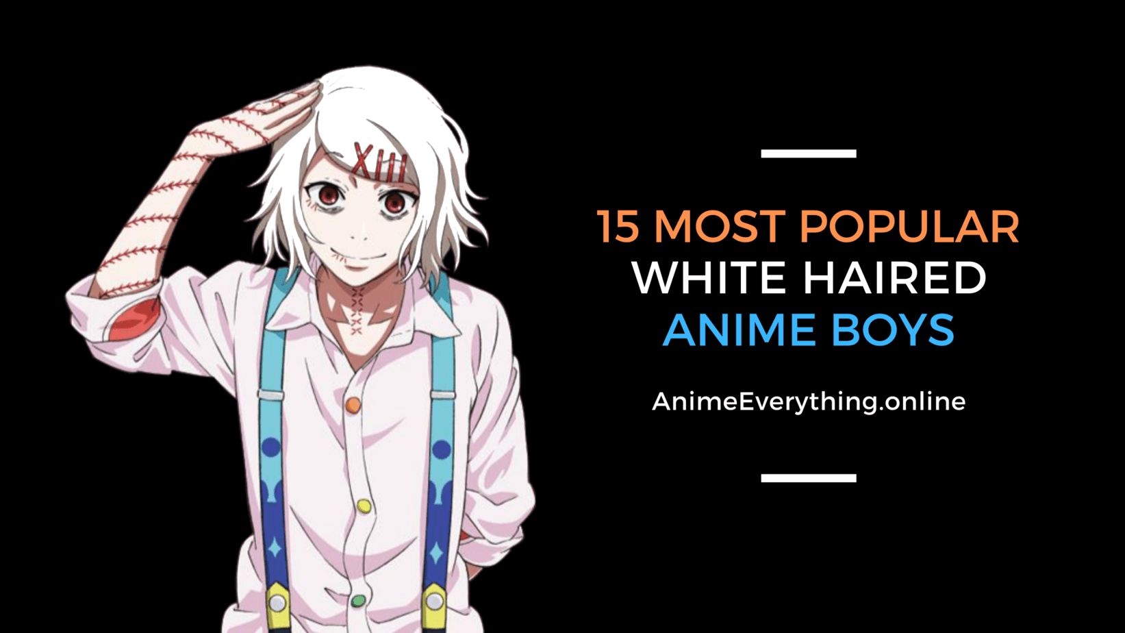 1643x924 Popular White Haired Anime Boys