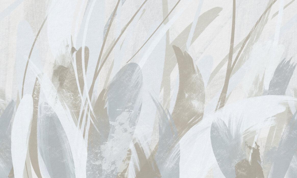 1164x699 Abstract Feathers Blue Brown
