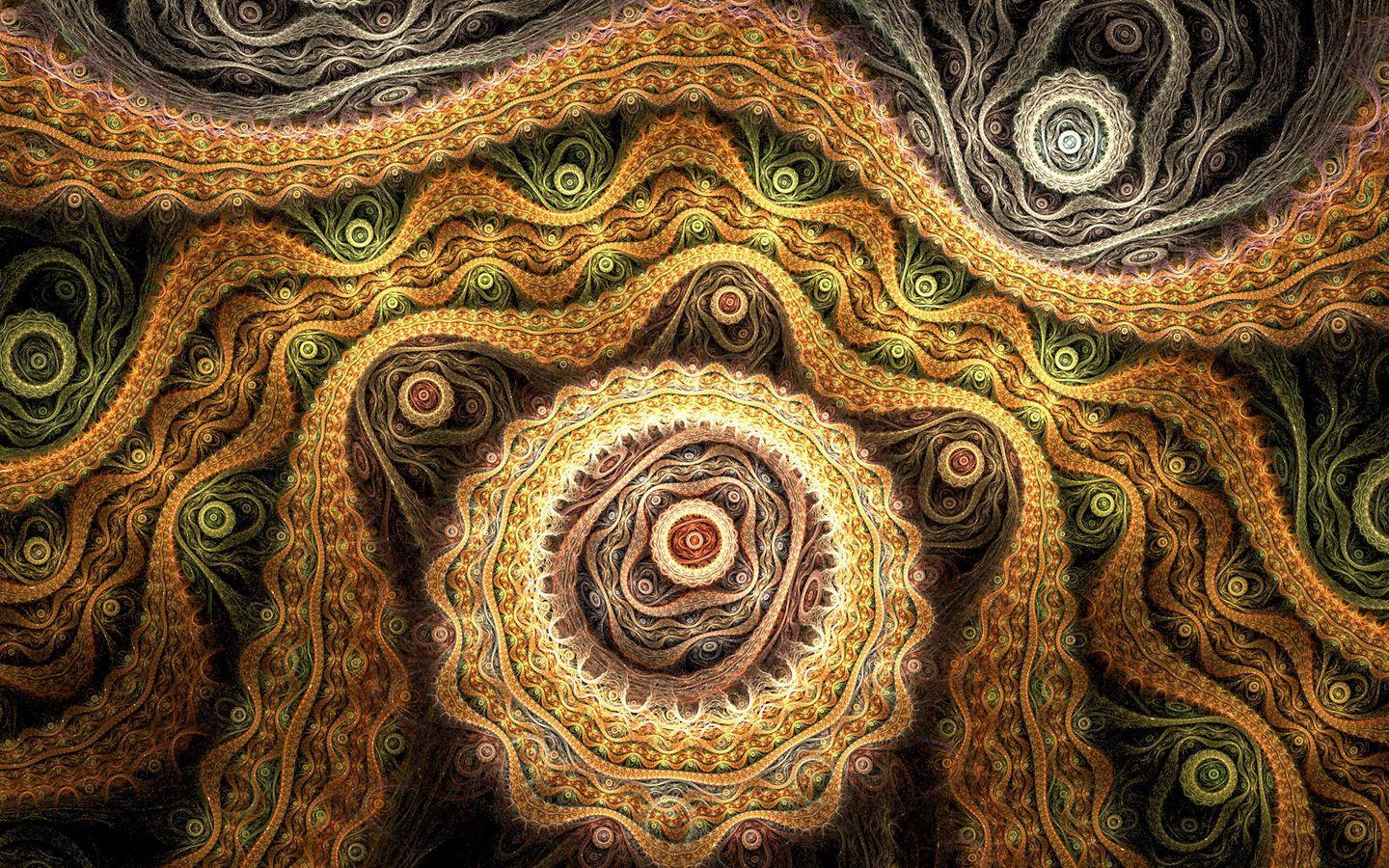 1440x900 Download wallpaper 1440x900 abstract, brown, patterns, light widescreen 16:10 HD background