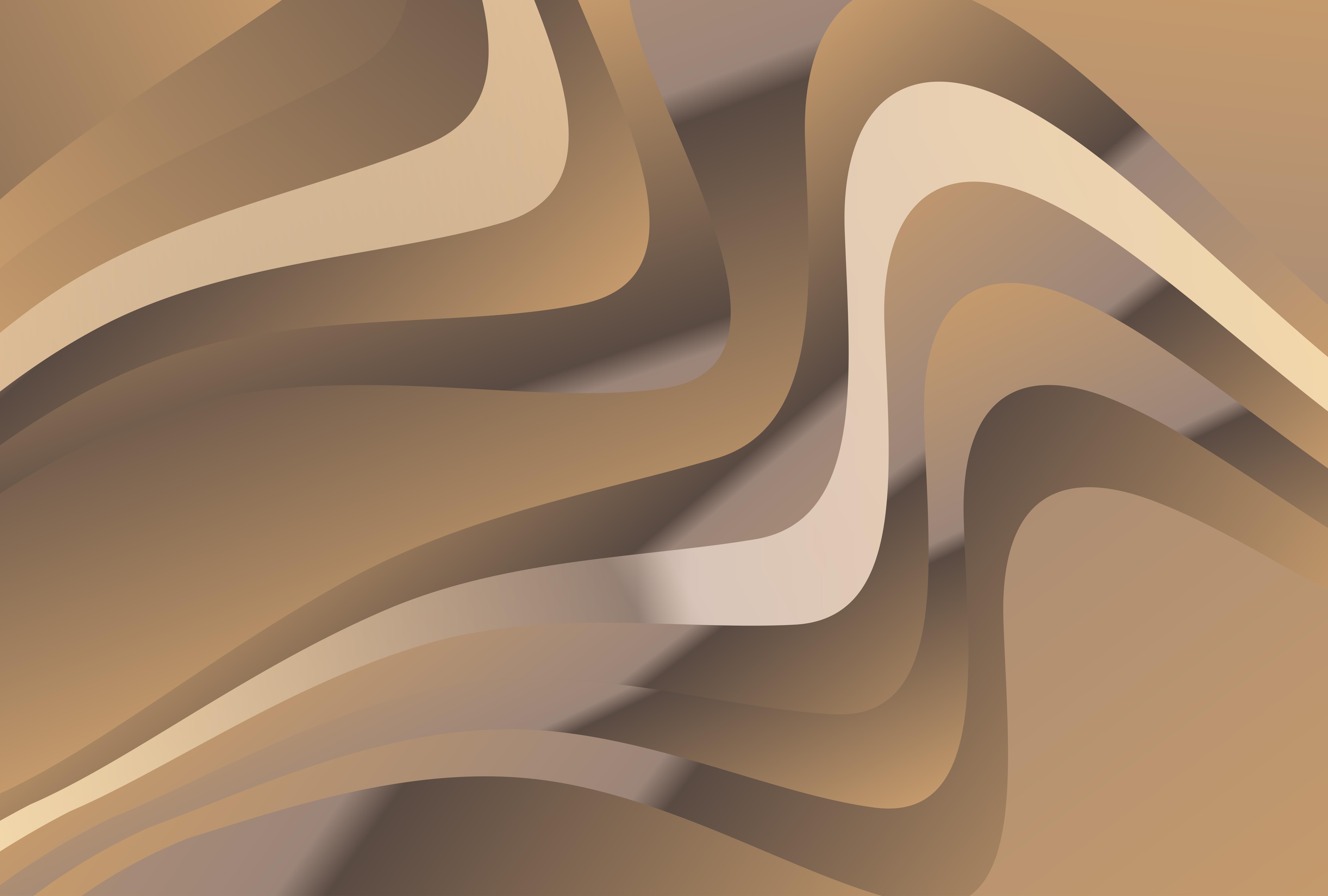 8924x6024 Free Abstract Brown Gradient Wave Background