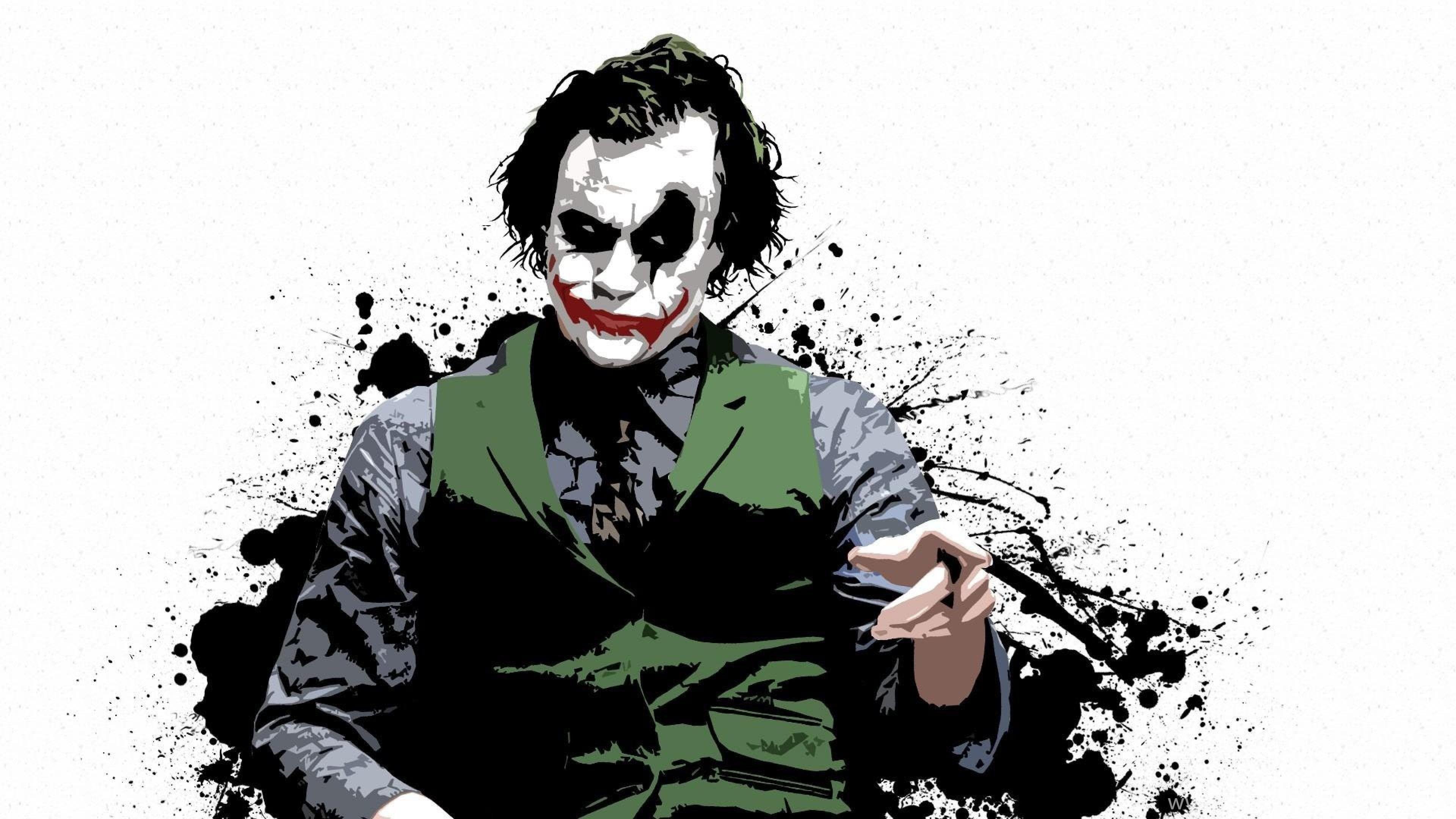 Dark Knight Joker in 4K Ultra HD Wallpapers - Top Free Dark Knight ...