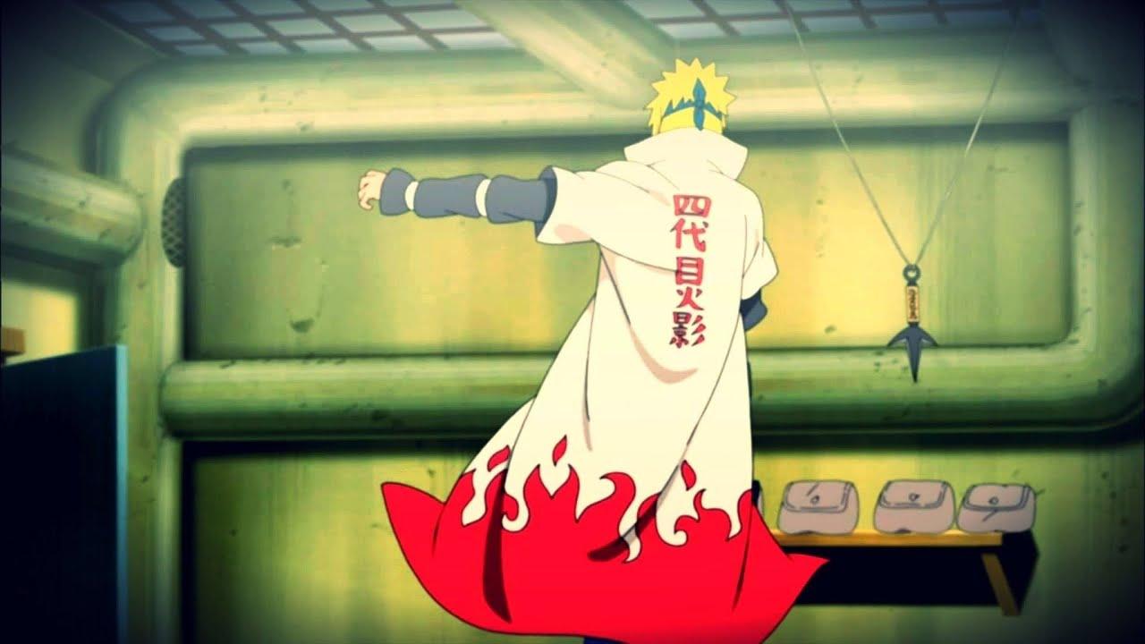 1280x720 Minato Namikaze the Yellow flash of the leaf village best moments [English dub]