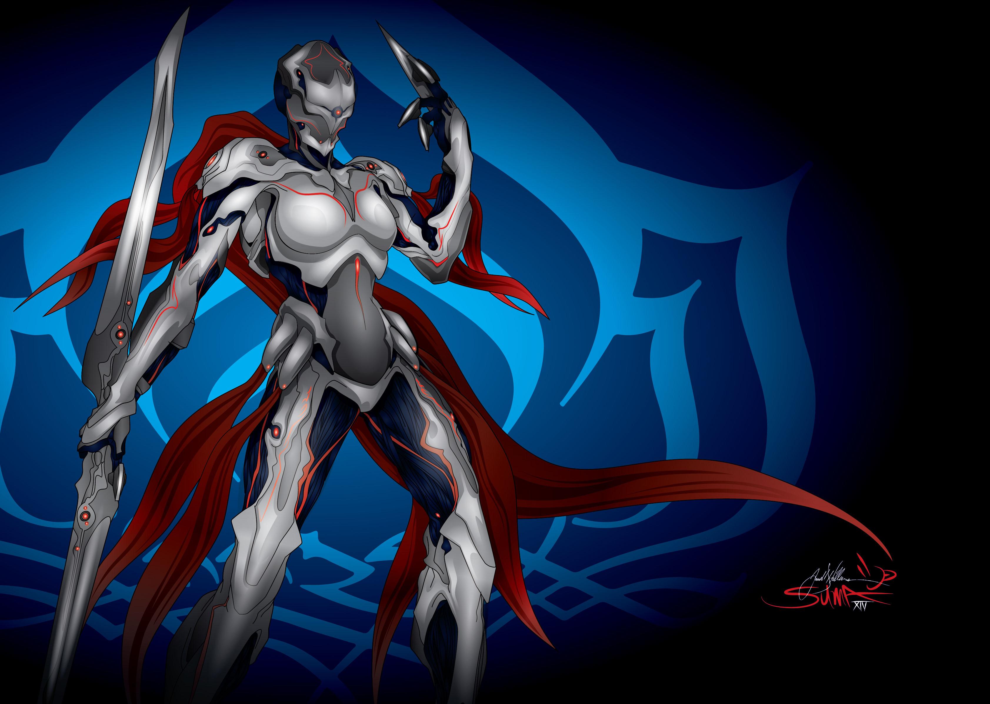 3366x2393 Lotus (Warframe) HD Wallpaper and Background