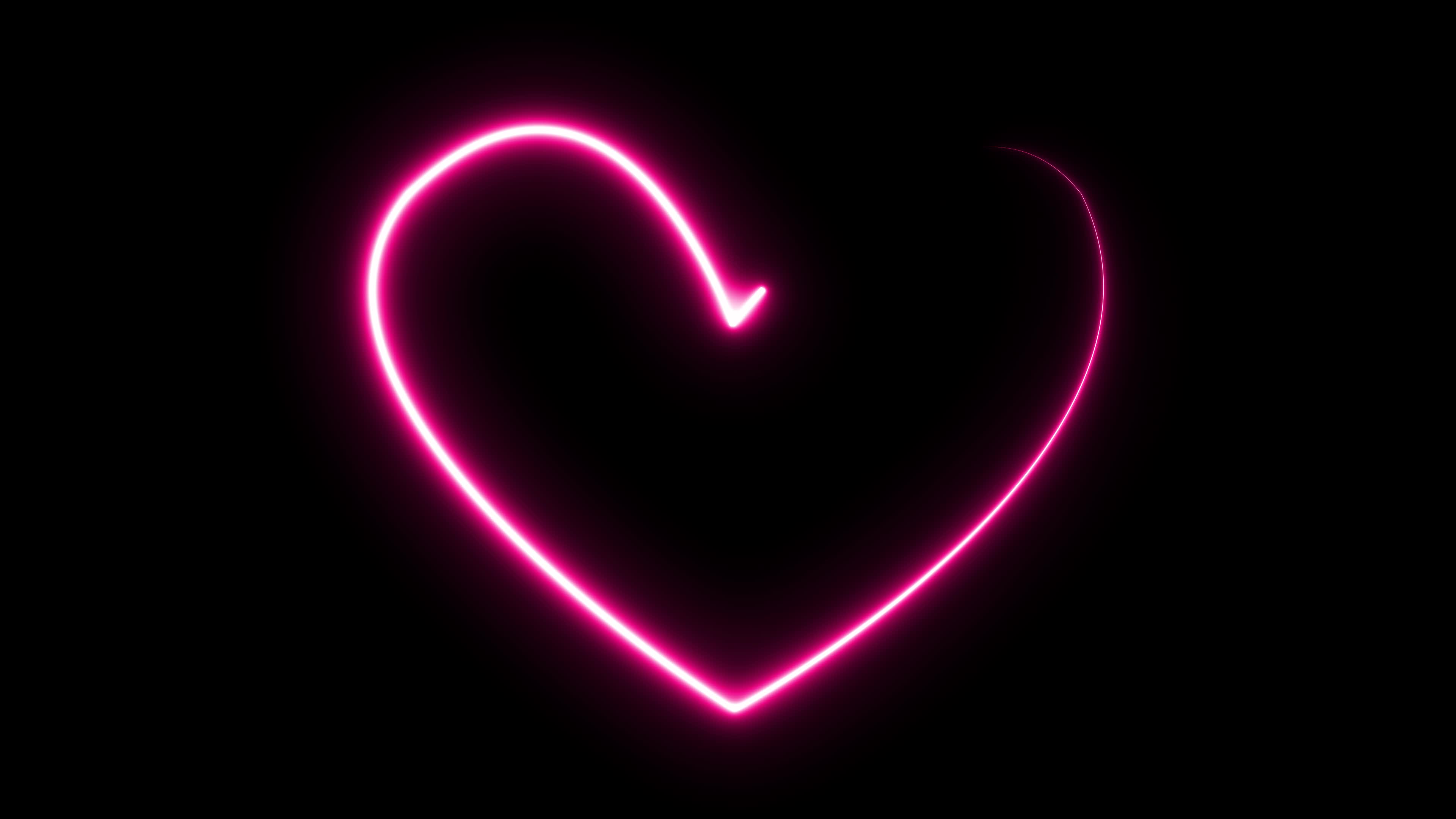 Blue Neon Heart Wallpapers - Top Free Blue Neon Heart Backgrounds ...