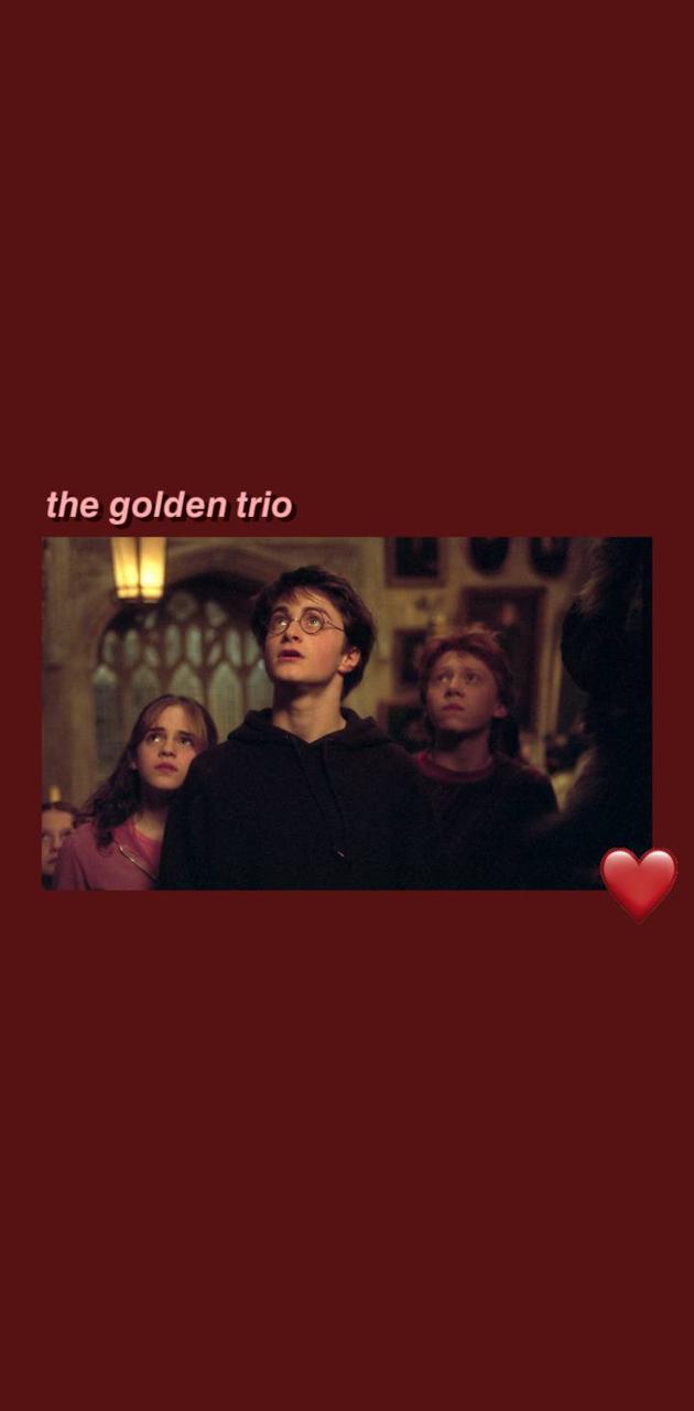 630x1280 The golden trio wallpaper