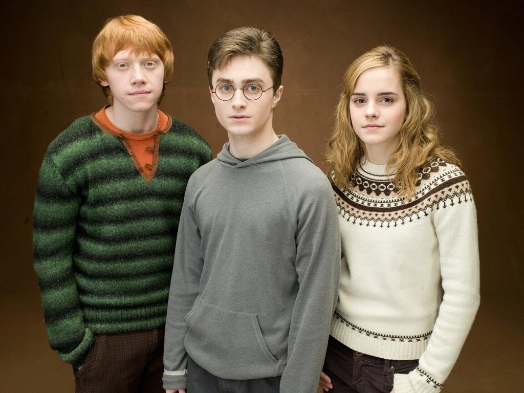 1024x768 Harry, Ron and Hermione Wallpaper, Ron and Hermione Wallpaper
