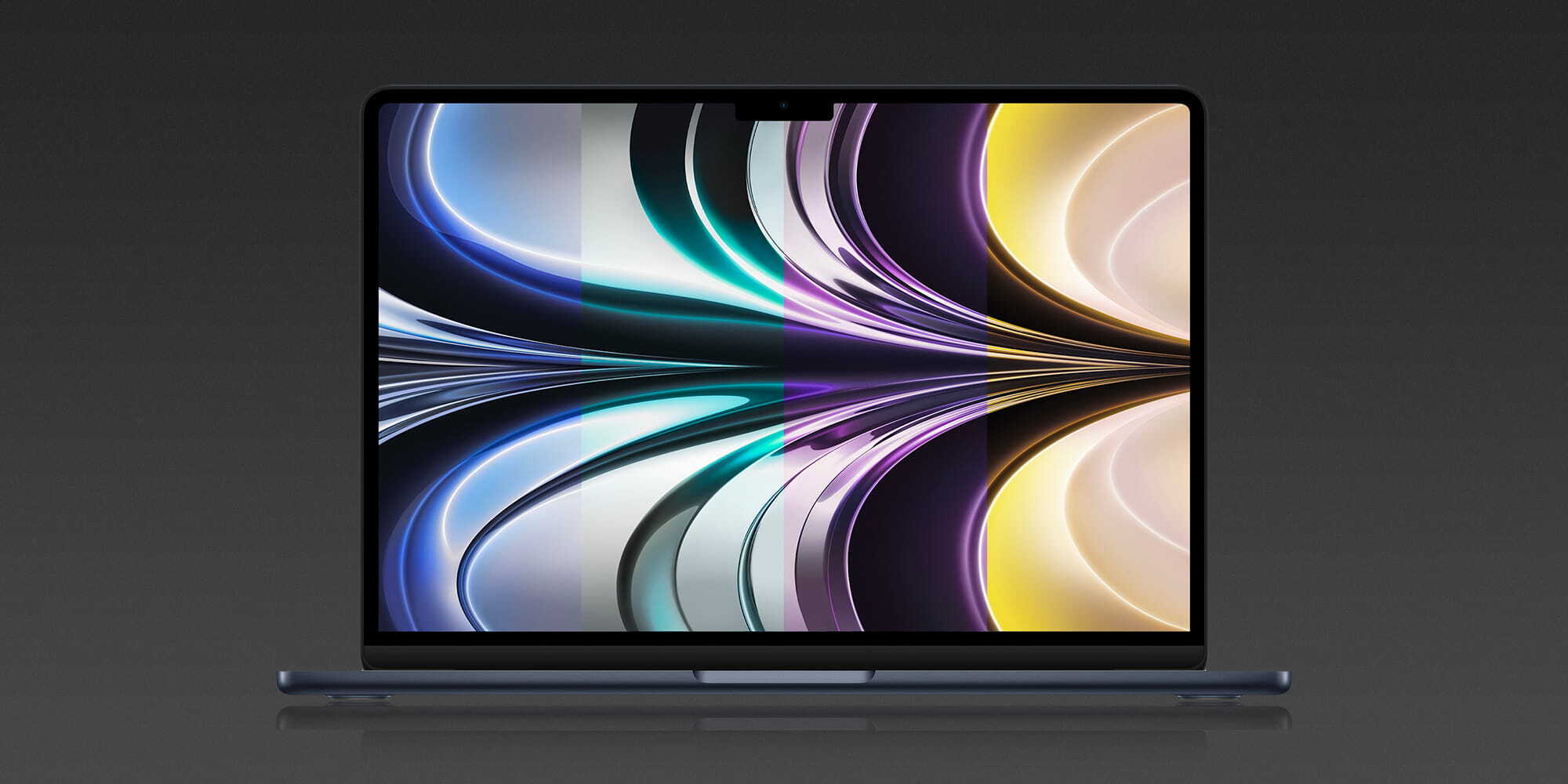 2000x1000 Download the new 2022 MacBook Air wallpaper right here