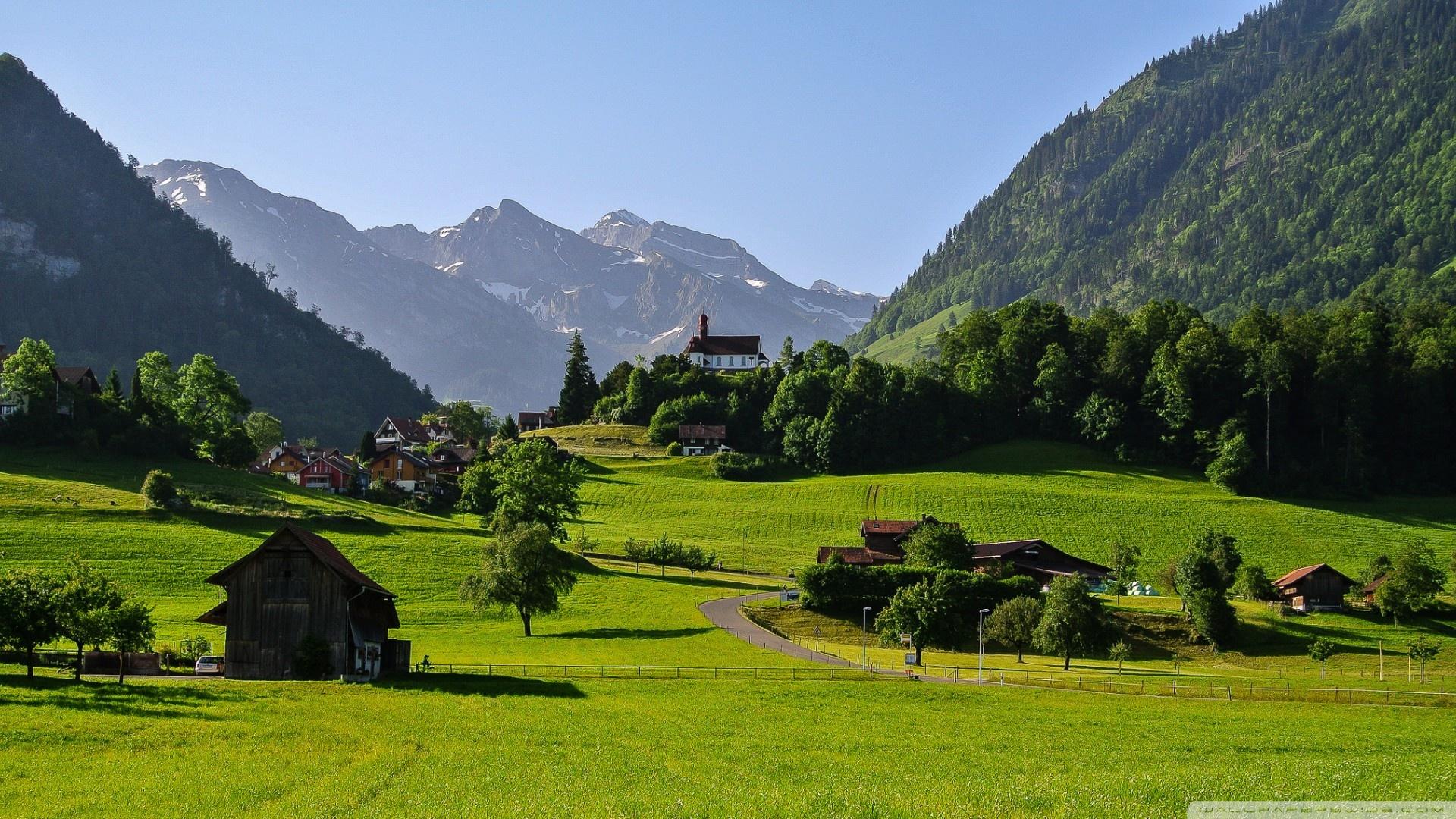 1920x1080 Switzerland Alps Valley Ultra HD Desktop Background Wallpaper for 4K UHD TV : Widescreen & UltraWide Desktop & Laptop : Tablet