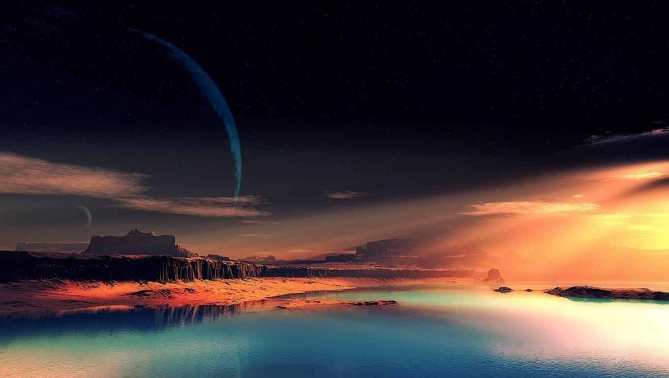 1360x768 Nature Night Space Laptop HD HD 4k Wallpaper, Image, Background, Photo and Picture