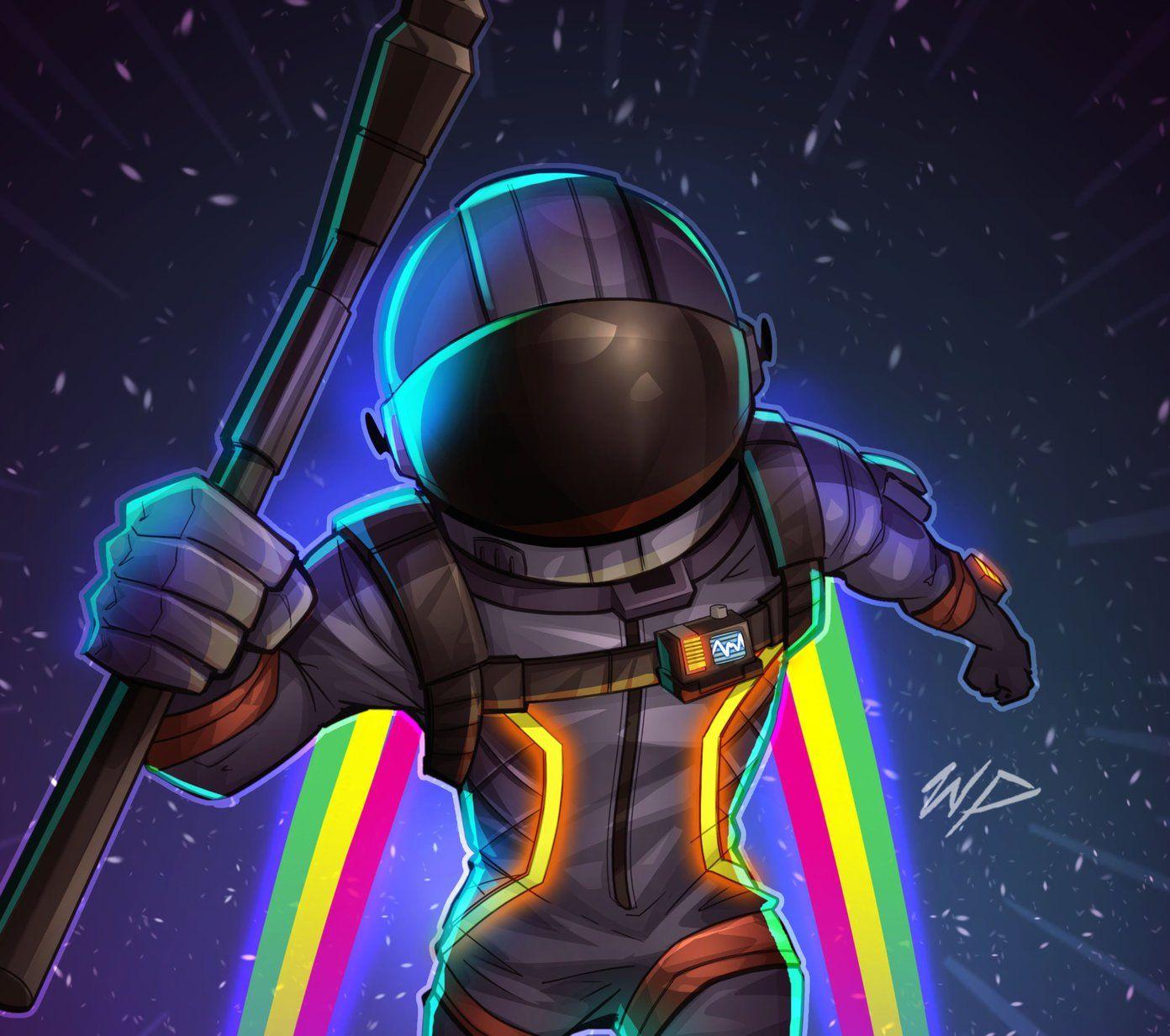 1392x1233 Cool Fortnite HD Wallpaper