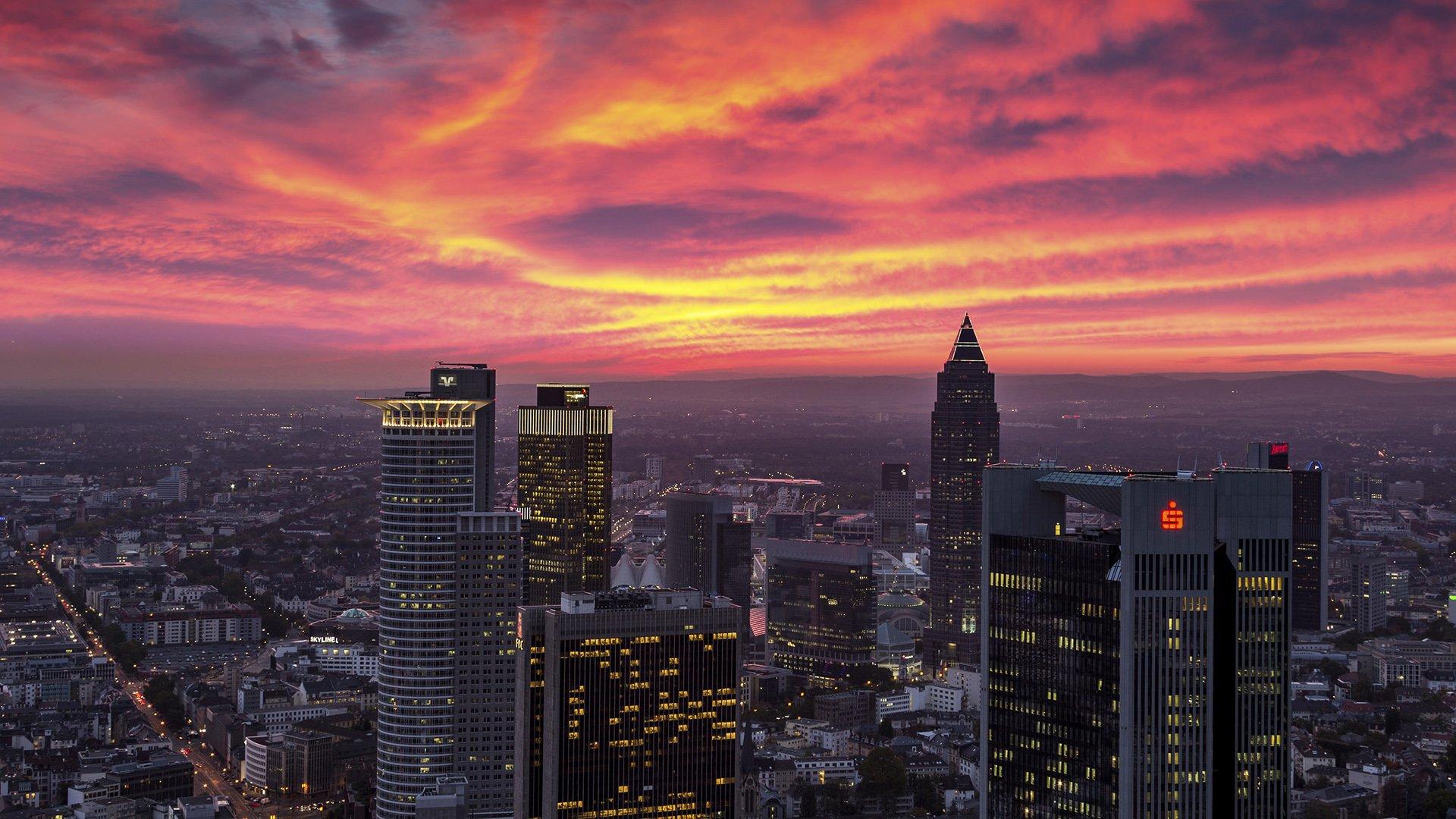 1920x1080 Frankfurt 4K wallpaper for your desktop or mobile screen free and easy to download
