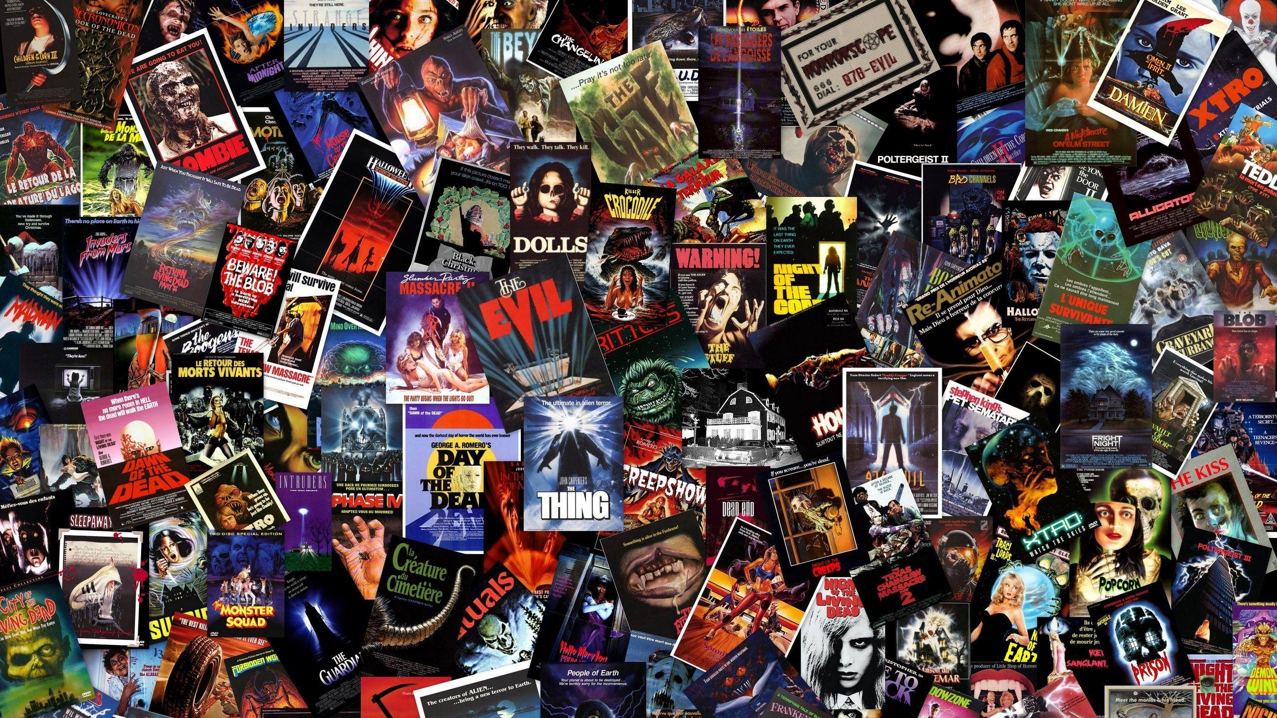 2560x1440 Vintage Horror Movies [2560 x 1440]
