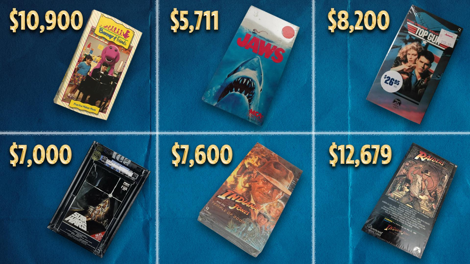 1920x1080 Most valuable VHS tapes revealed
