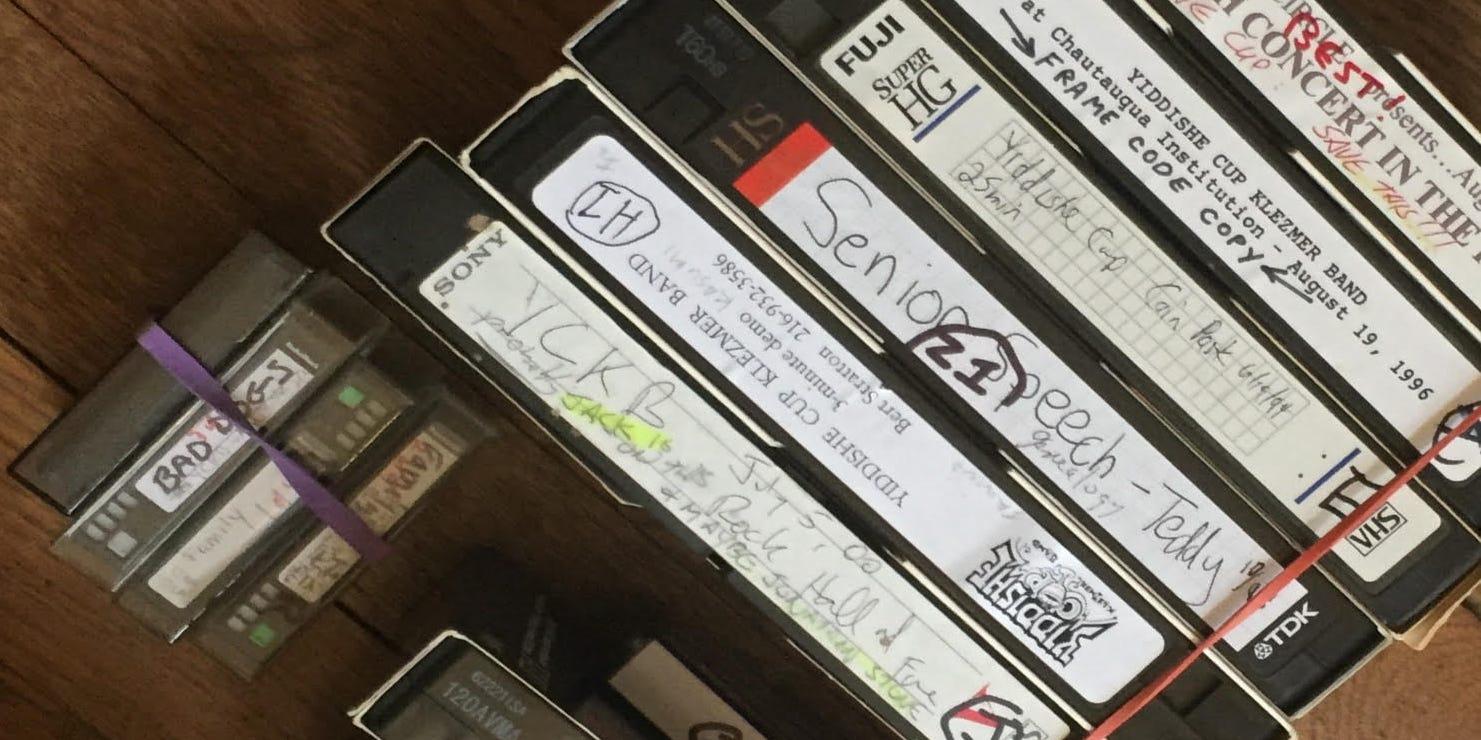 1481x740 Save everything: Digitizing a lifetime's worth of VHS tapes