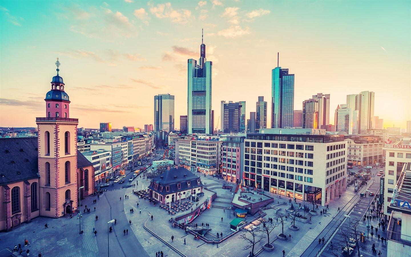 1440x900 Frankfurt germany cities MacBook Air Wallpaper Download