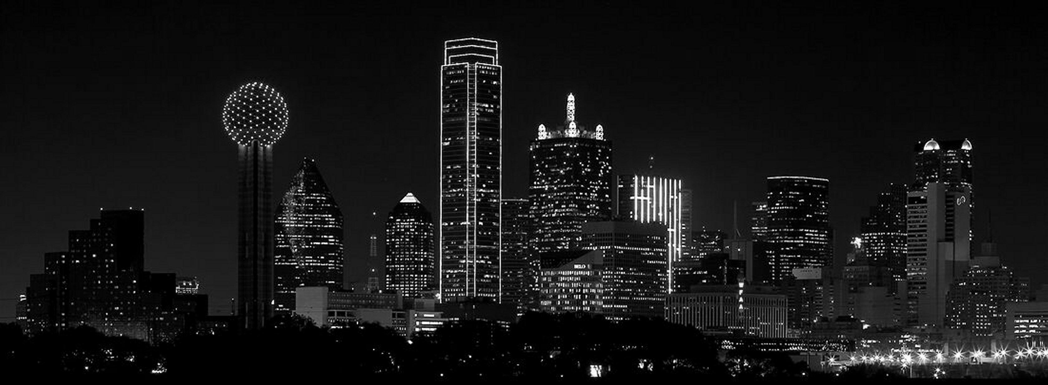 Dallas Black and White Wallpapers - Top Free Dallas Black and White  Backgrounds - WallpaperAccess