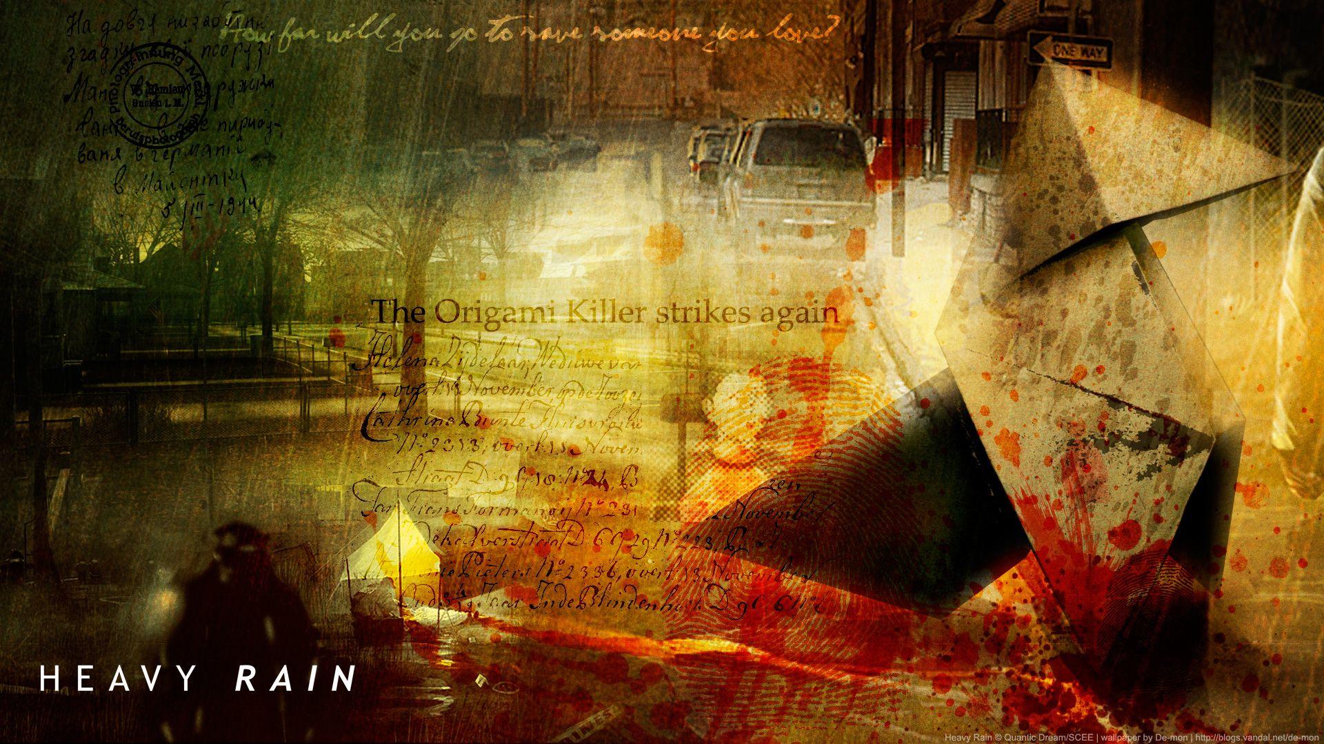 1920x1080 Heavy Rain game wallpaper Games Blogger